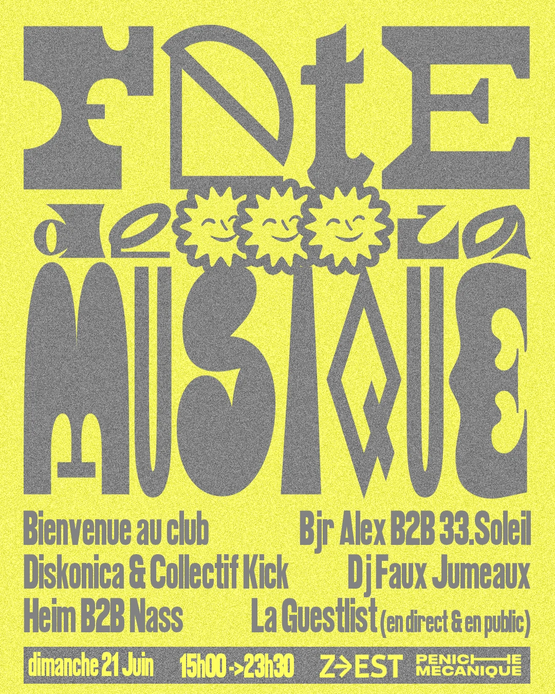 Fête De La Musique : Z•Est X Péniche Mécanique