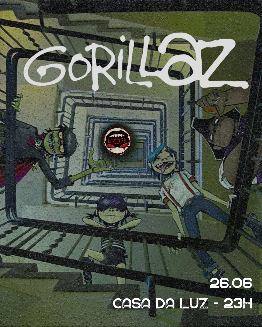 Egrégora Especial: The Strokes + Gorillaz