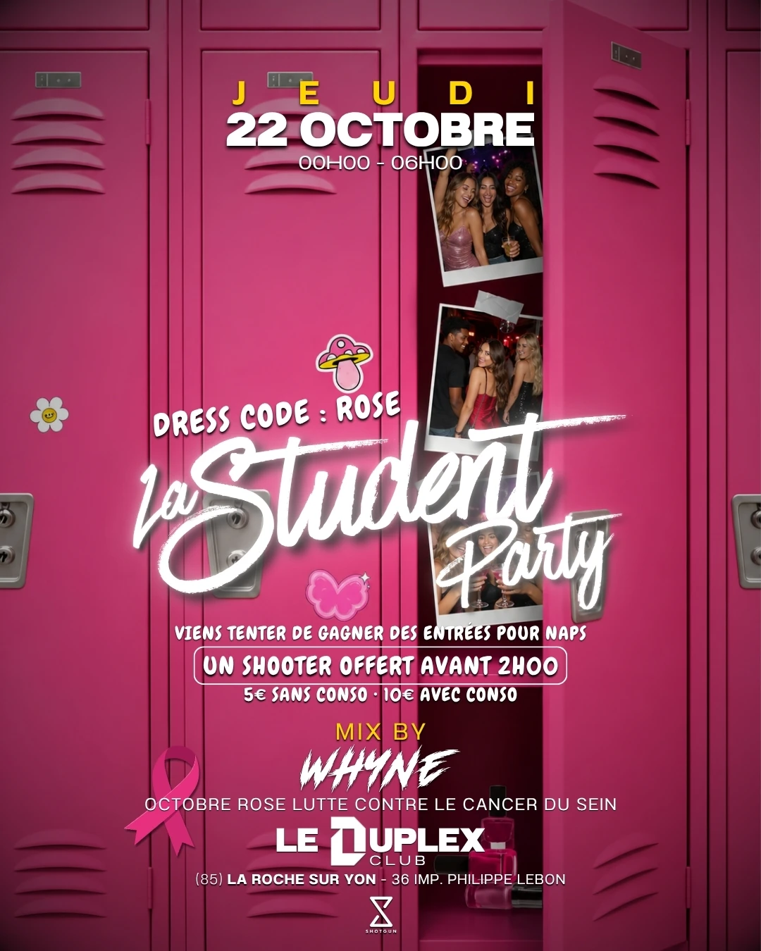 Jeu 22 Oct - La Student Party