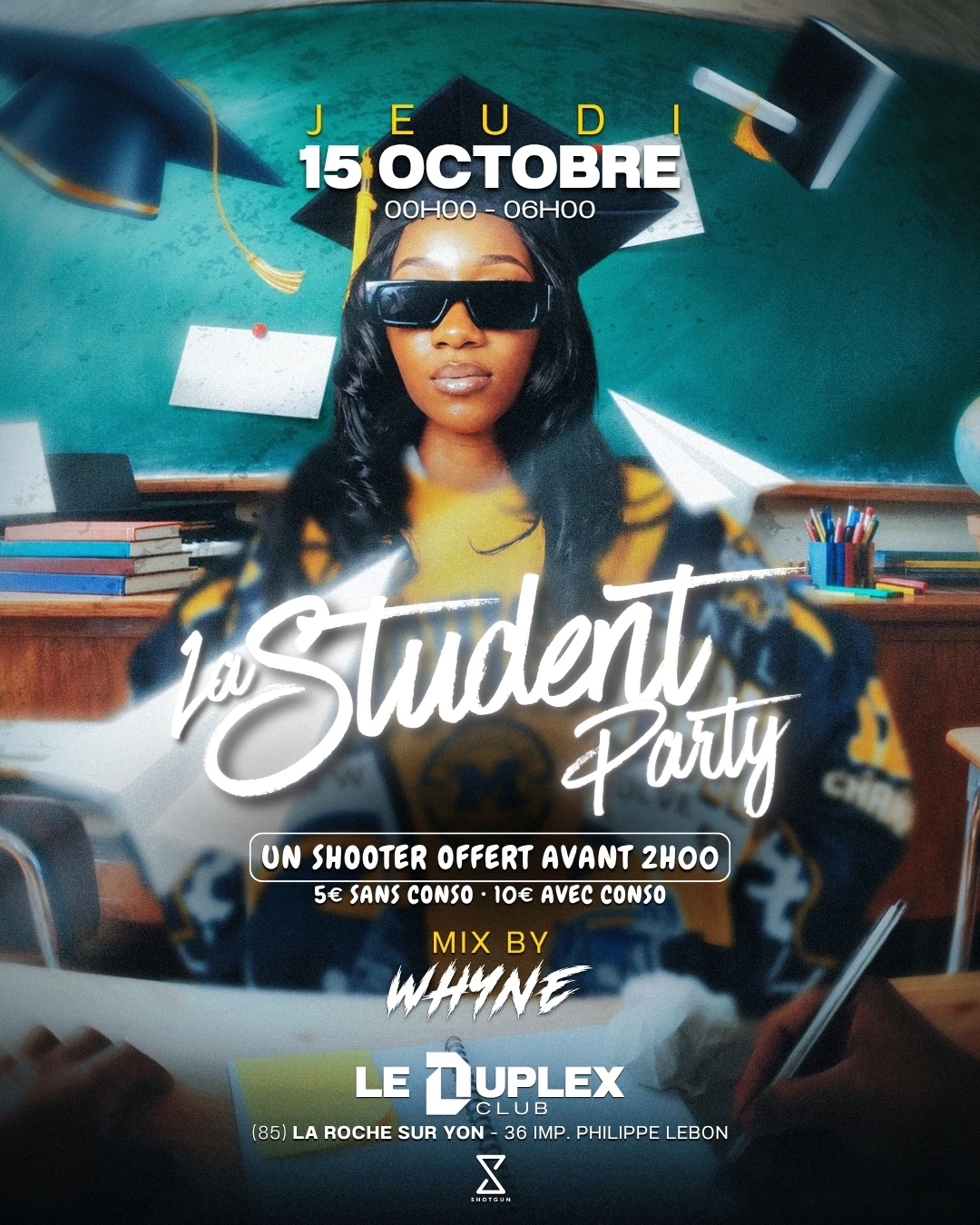 Jeu 15 Oct - La Student Party