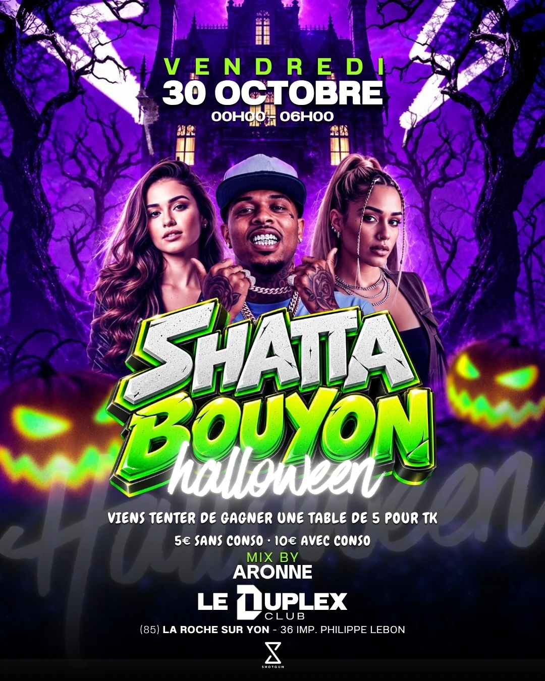 Ven 30 Oct - Shatta Bouyon X Halloween
