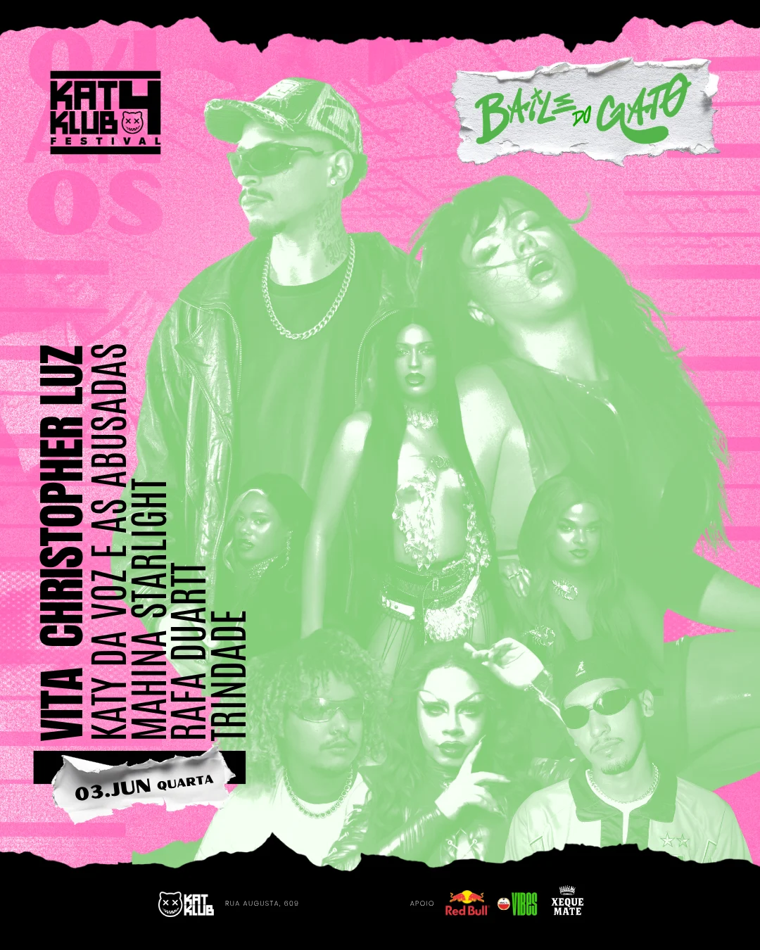 Baile Do Gato Com Vita E Katy Da Voz E As Abusadas