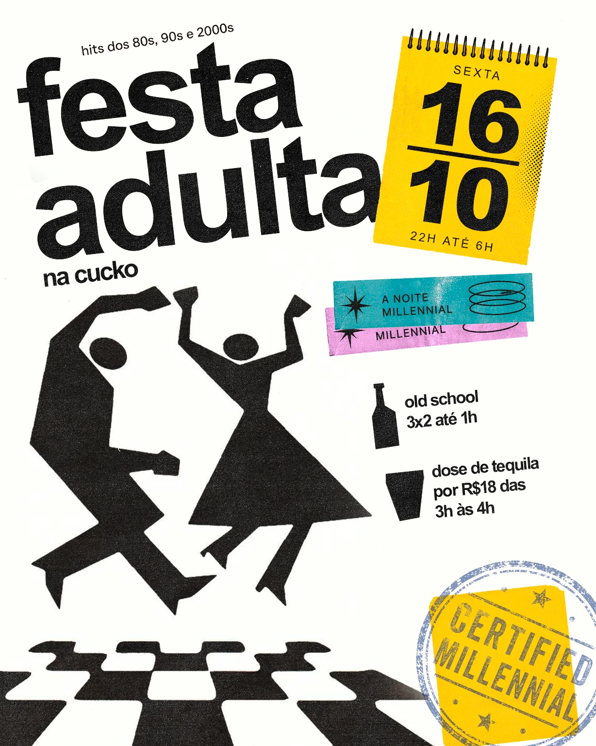 Festa Adulta — A Noite Millennial @ Cucko