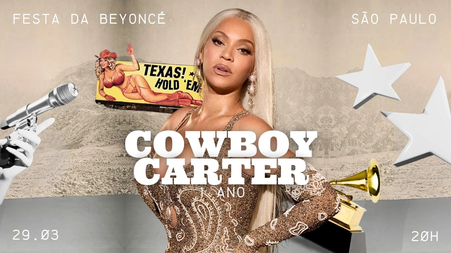 Festa Da Beyoncé × Cowboy Carter 1 Ano @ Mitte Bar - Sp