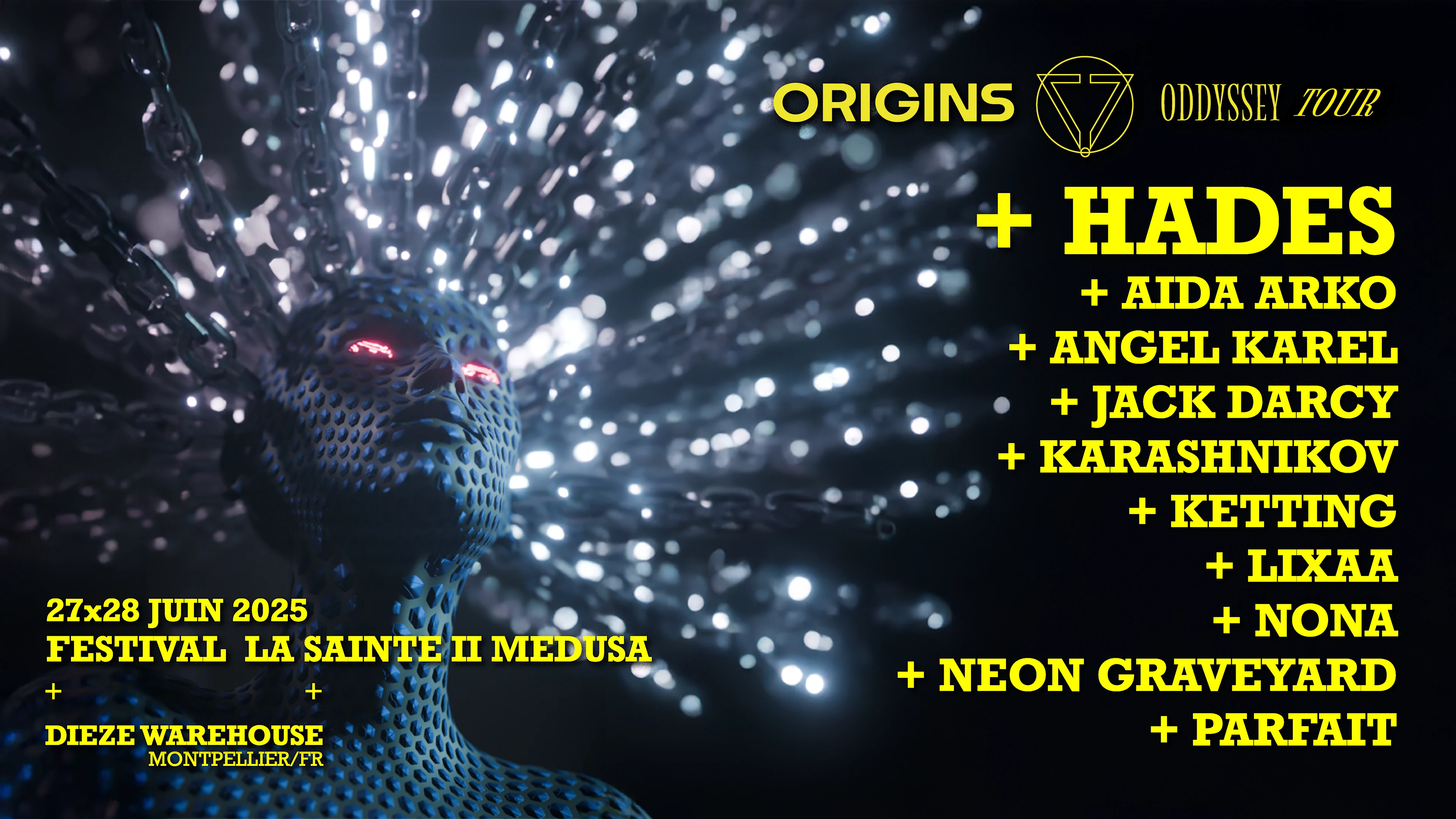 Festival Origins : La Sainte II Medusa