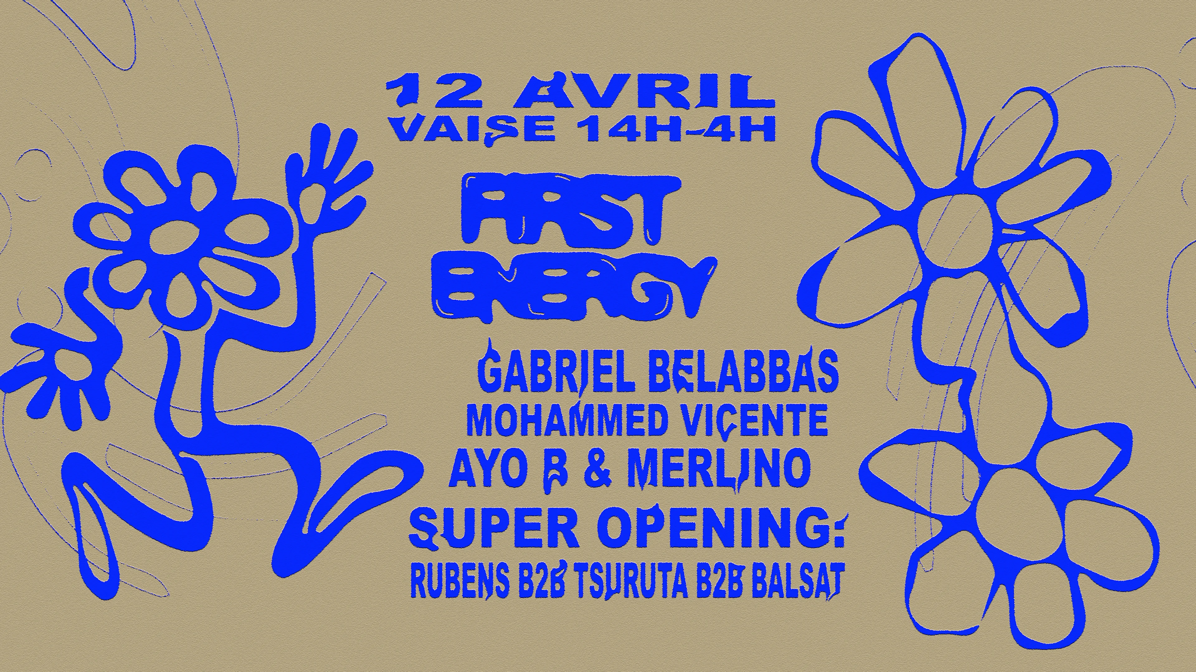 F.E- All Day Party W/ Gabriel Belabbas, Ayo B & Merlino...