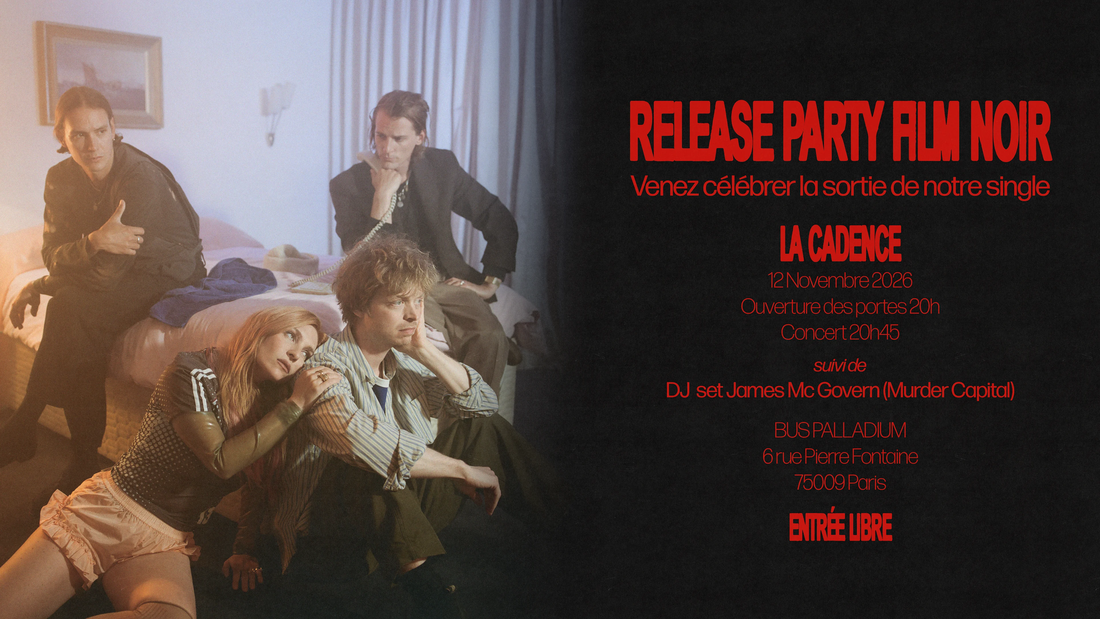 Relase Party Film Noir