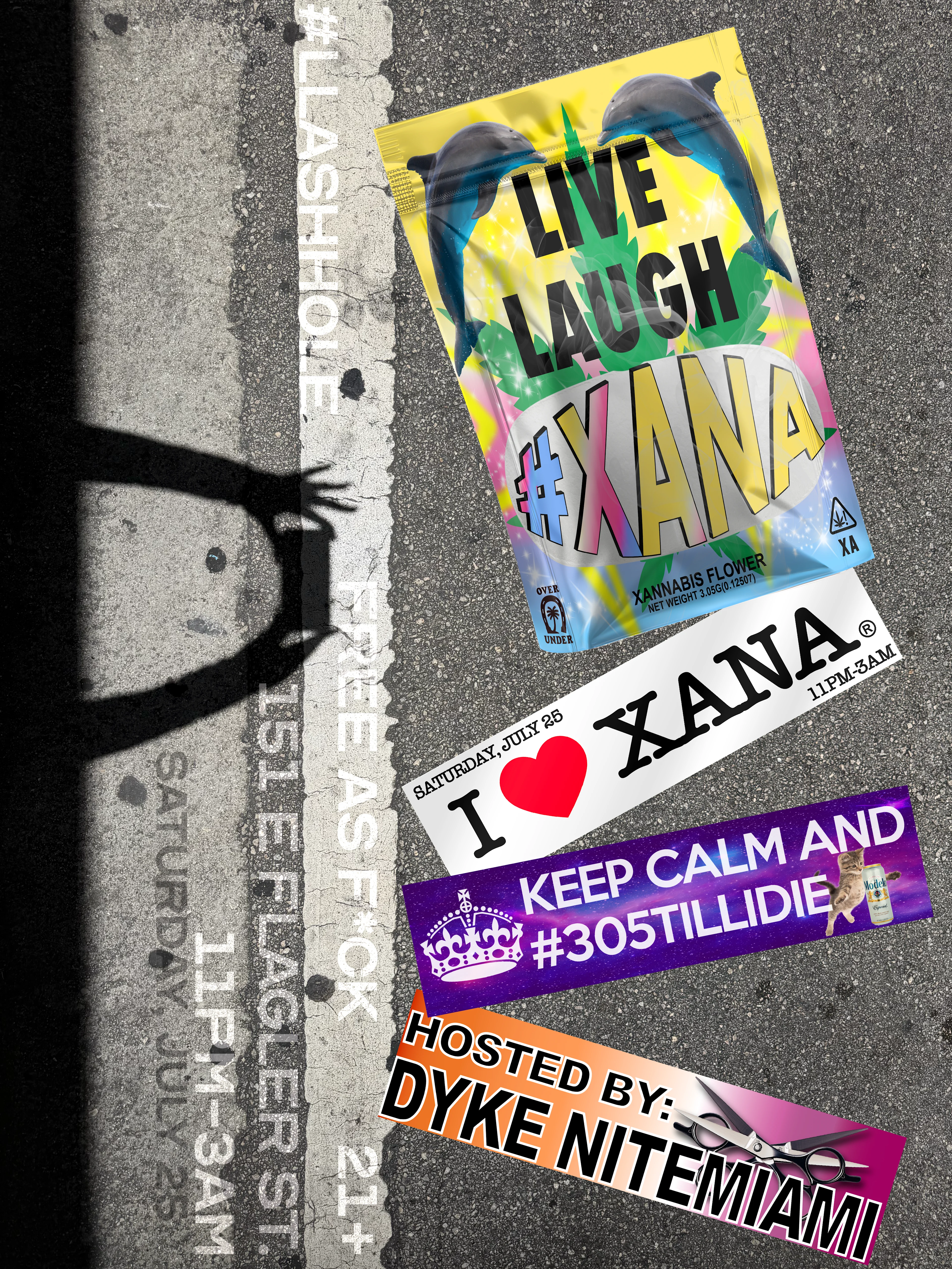 Live Laugh #Xanapilled
