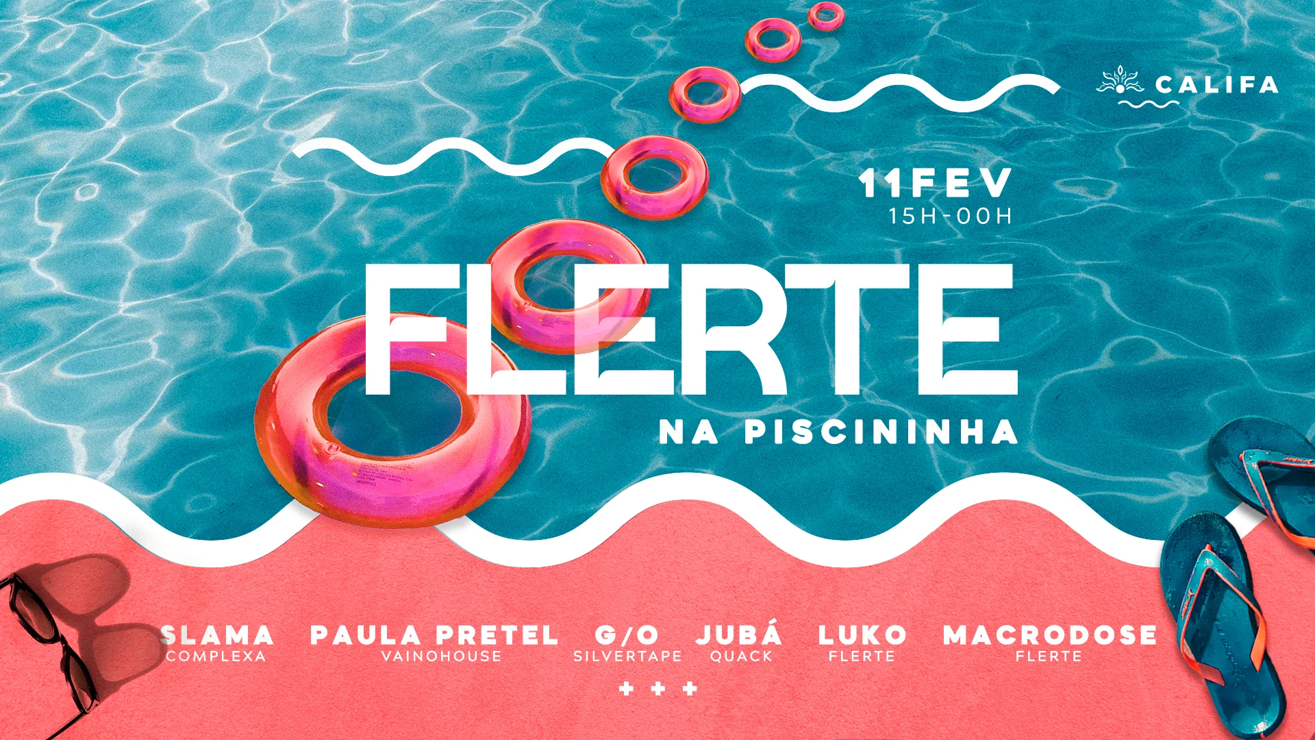 Flerte Na Piscininha @Califacomc