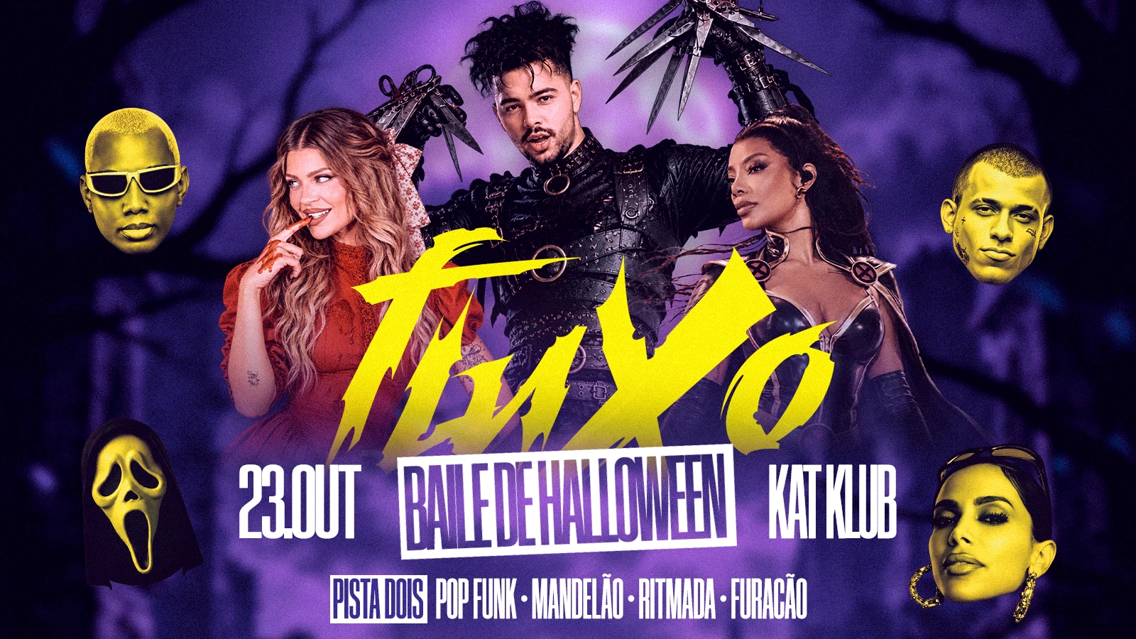 Fluxo: Baile De Halloween [Funk • Mandelão • Ritmada] 23.10