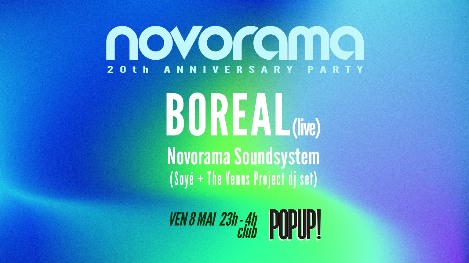 Novorama 20th Anniversary : Club Only