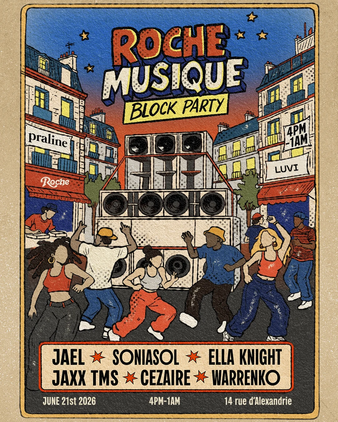 Roche Fête De La Musique : Jael, Soniasol, Ella Knight...