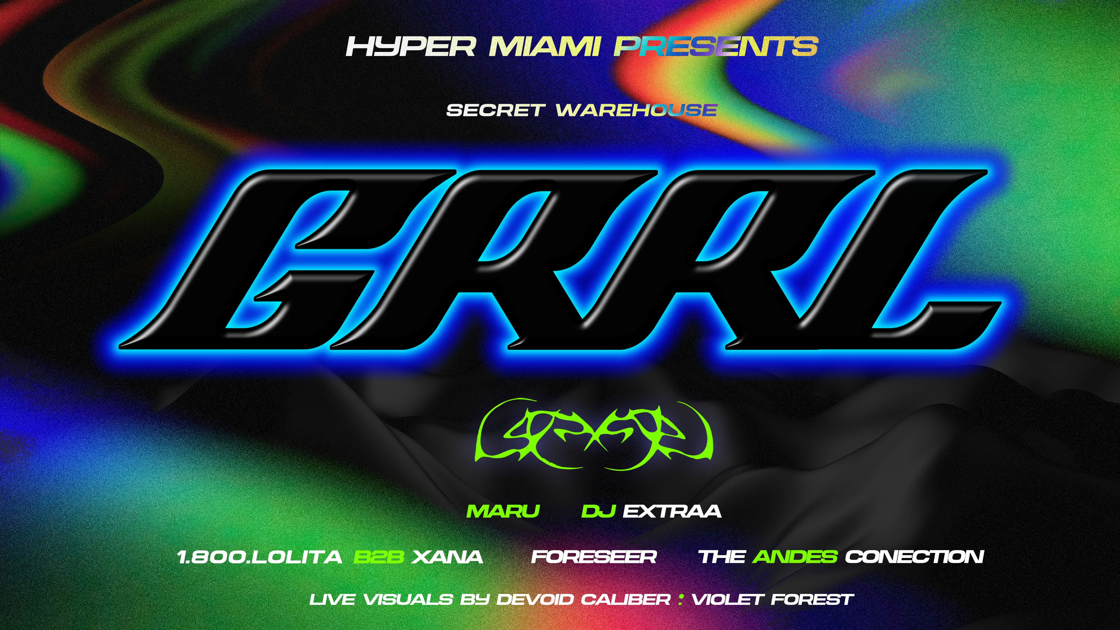 Hyper Miami Presents: Grrl // Warehouse Rave