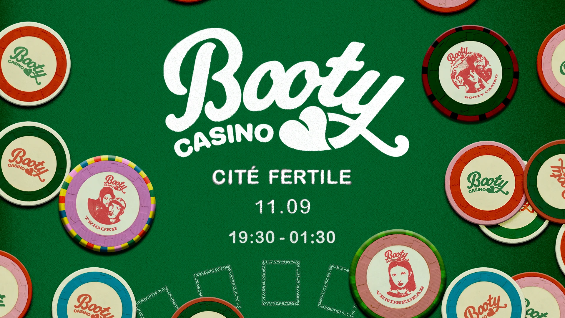 Booty Casino @ La Cité Fertile W/ Vendredear, Trigger