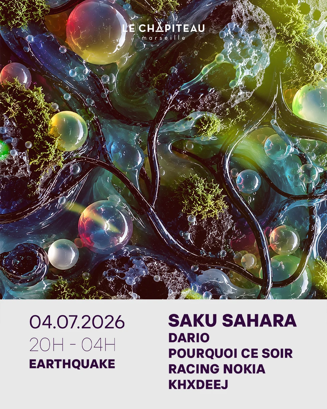 Earthquake W/ Saku Sahara, Khxdeej, Dario, Racing Nokia & ..