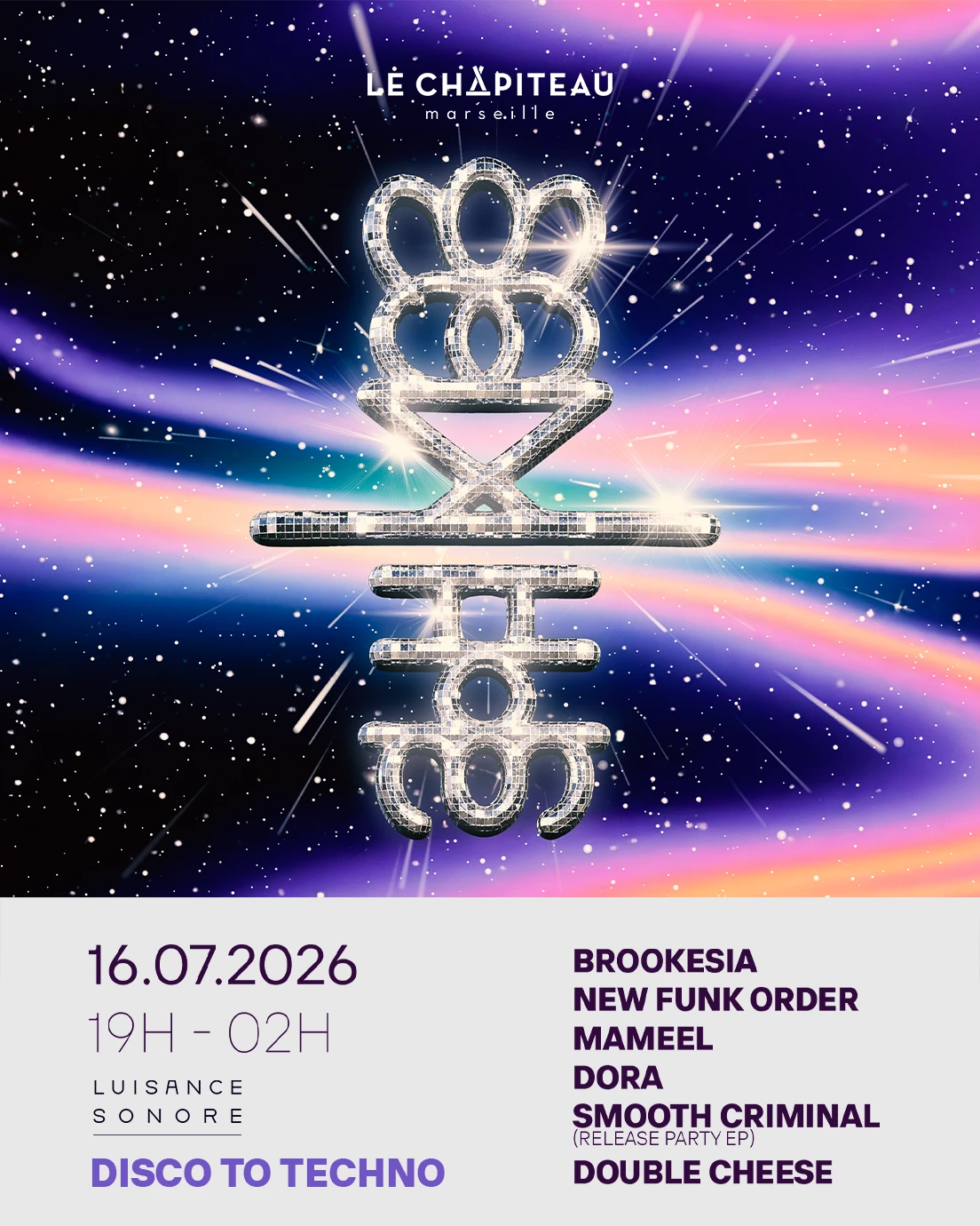 Luisance Sonore / Disco To Techno: Brookesia, Dora & More,