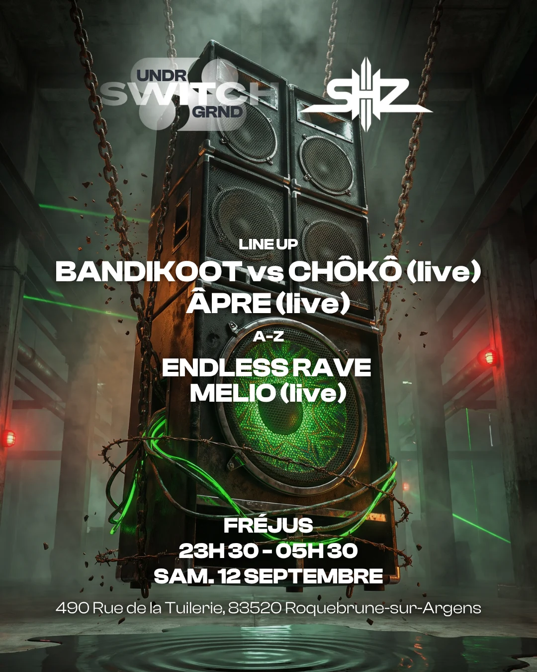 Switch To Undrgrnd W/ Bandikoot Vs Chôkô - Apre