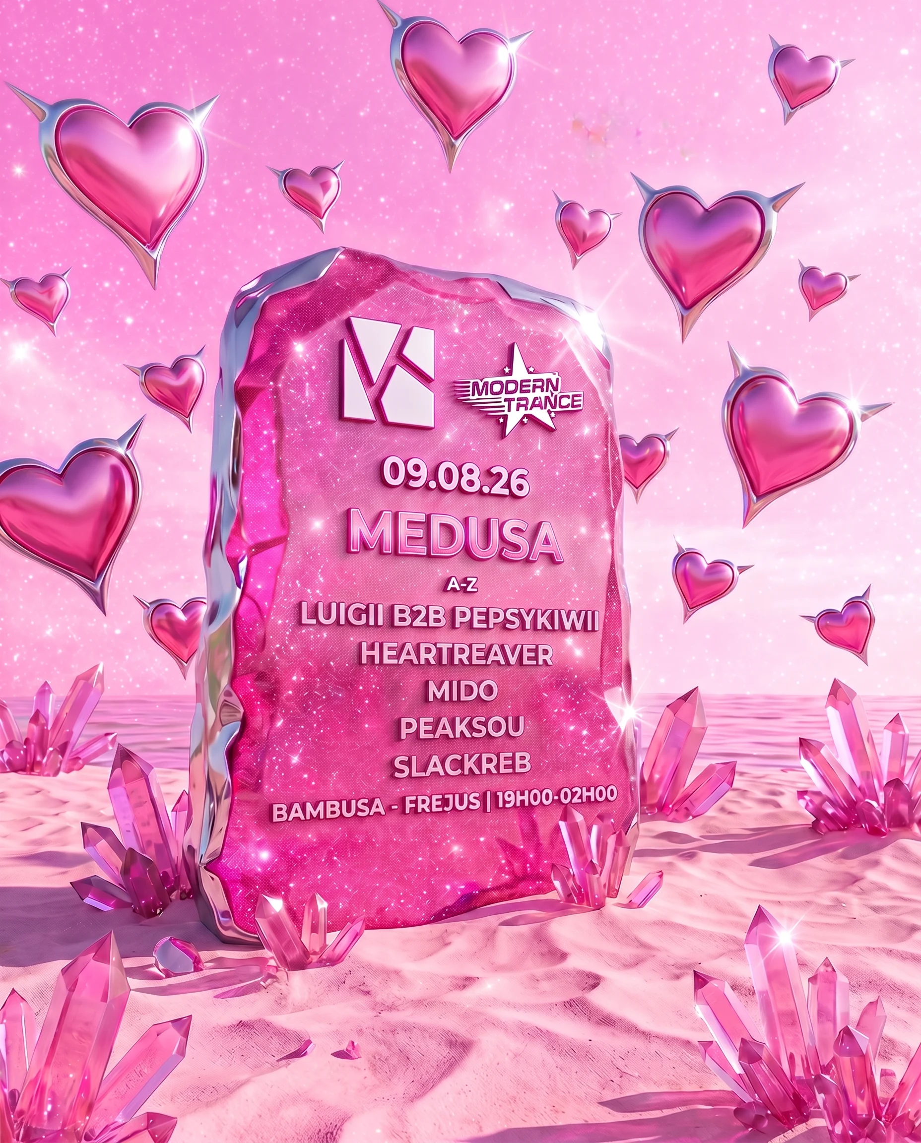 Medusa : Modern Trance X Kwartz Events