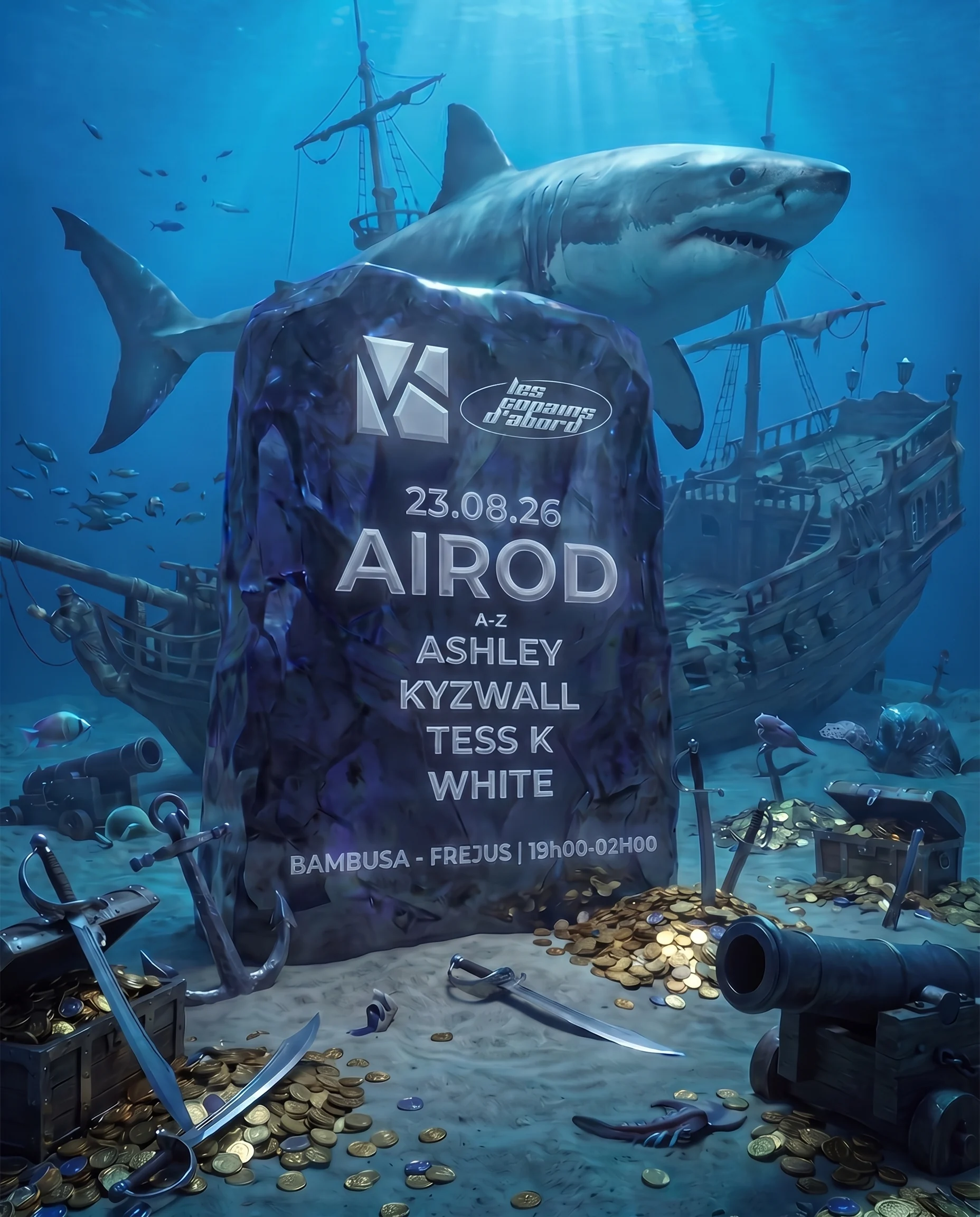 Airod & Kyzwall : Les Copains D'abord X Kwartz Events