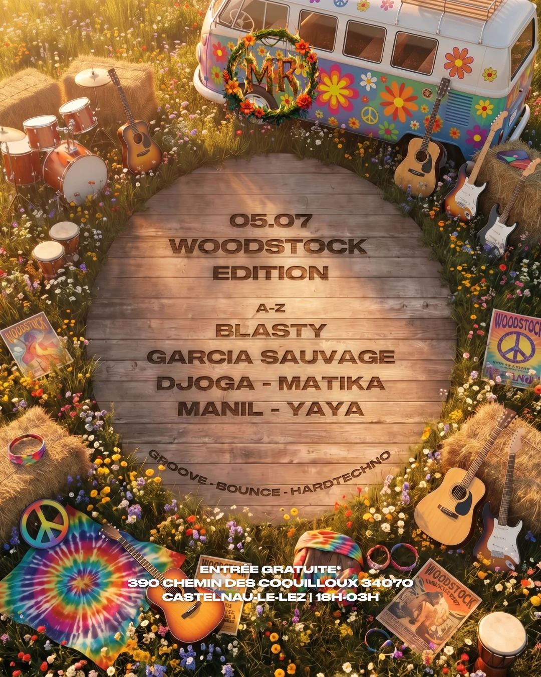 Modern Rave : Woodstock Édition #3 - Garcia Sauvage, Blasty