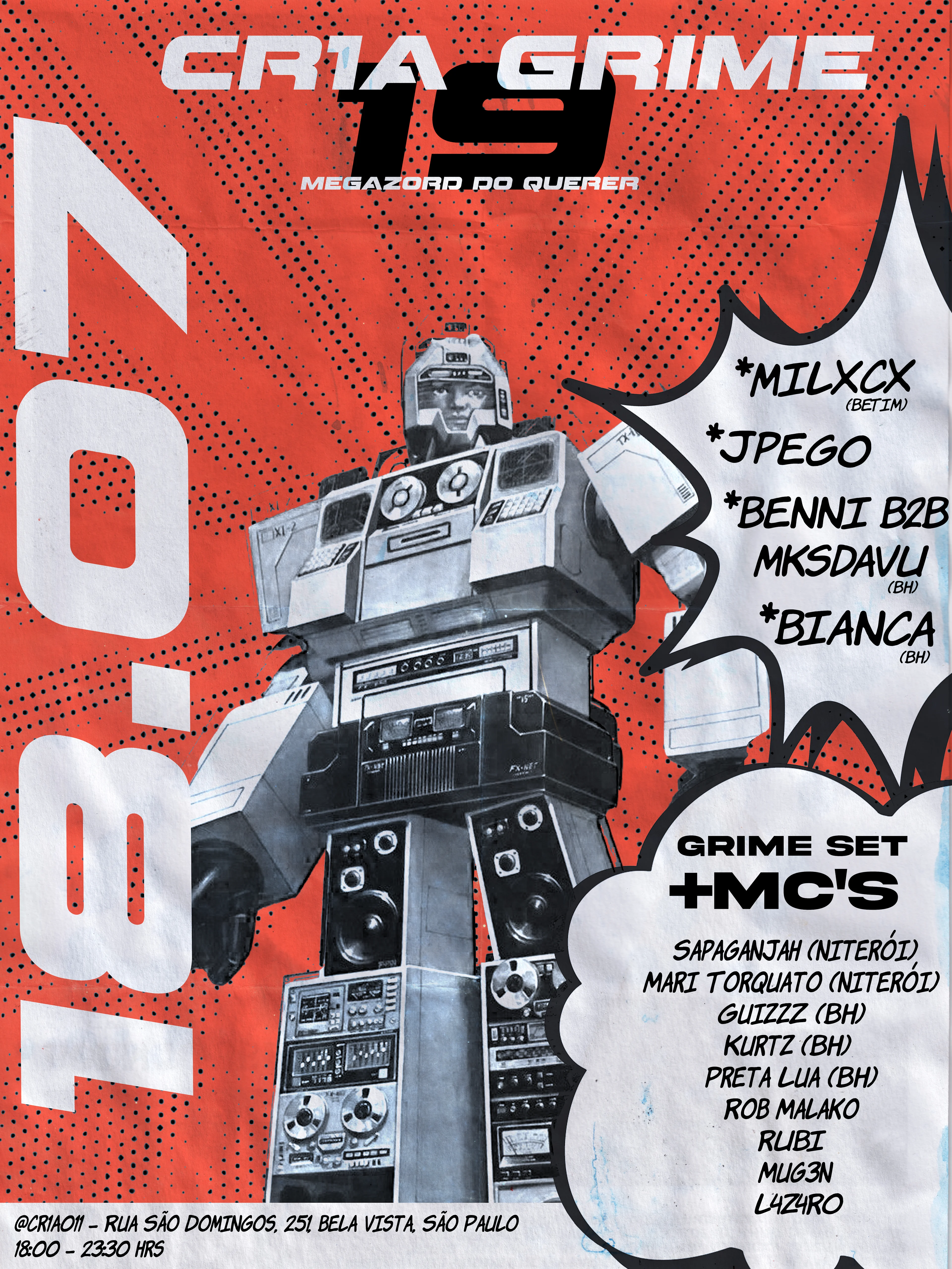 Cr1agrime #19 - Megazord Do Querer