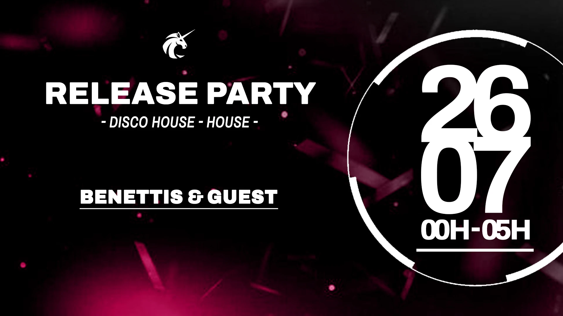 Release Party - Benettis W/ Dasha & Jérôme Castelli