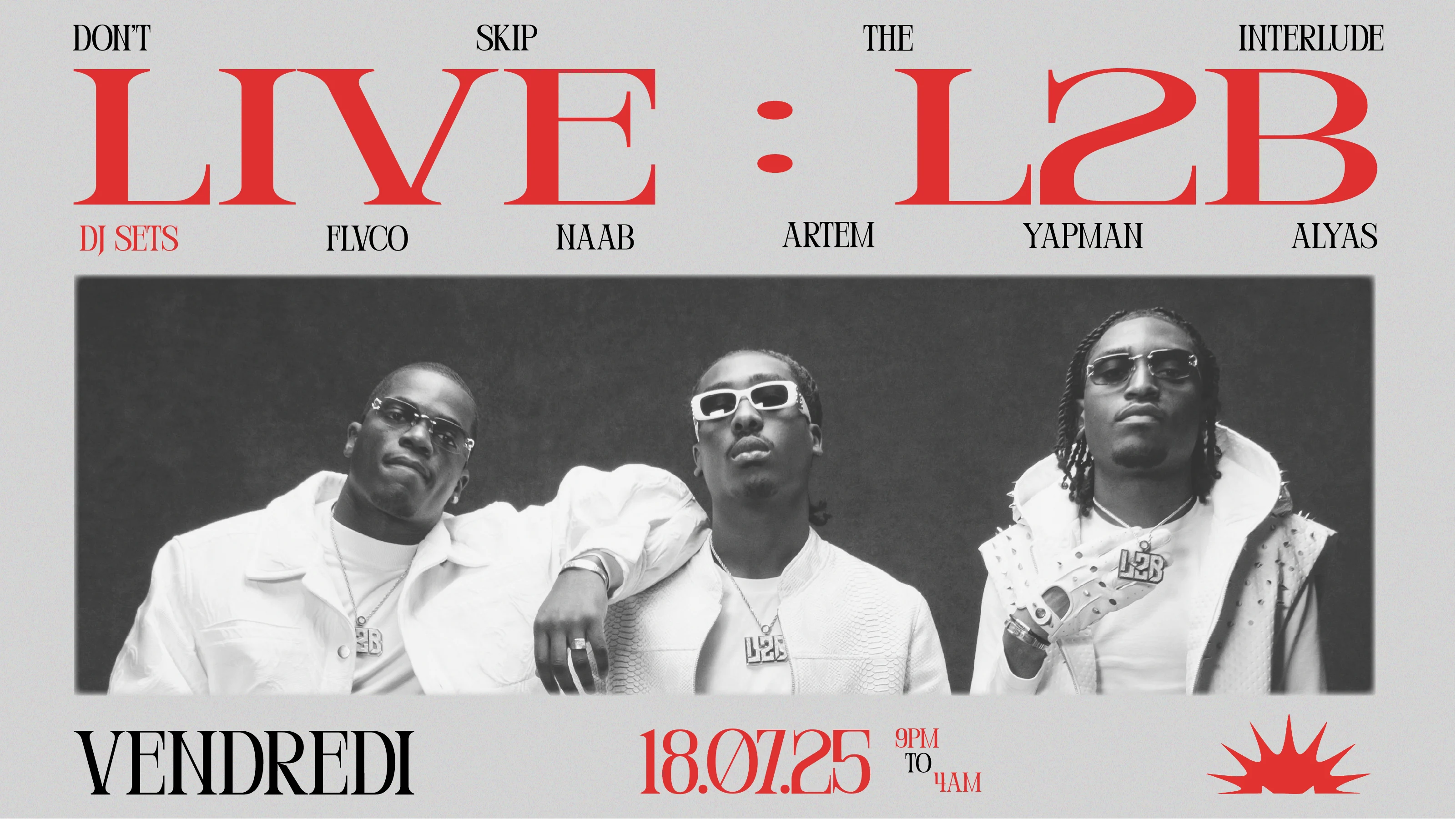 Don't Skip The Interlude X L2b : Golf White Party