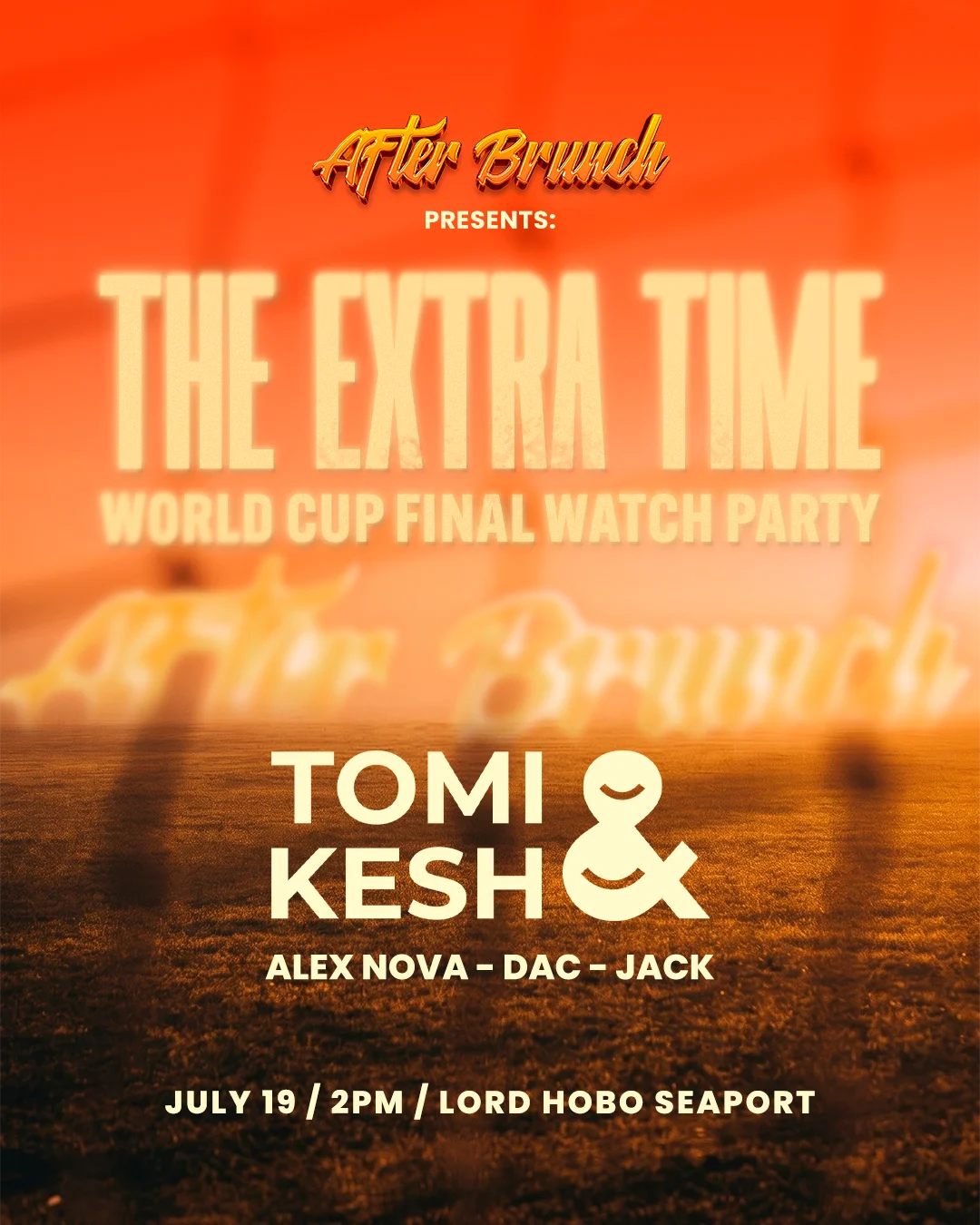 After Brunch Presents: World Cup Final Watch Party
