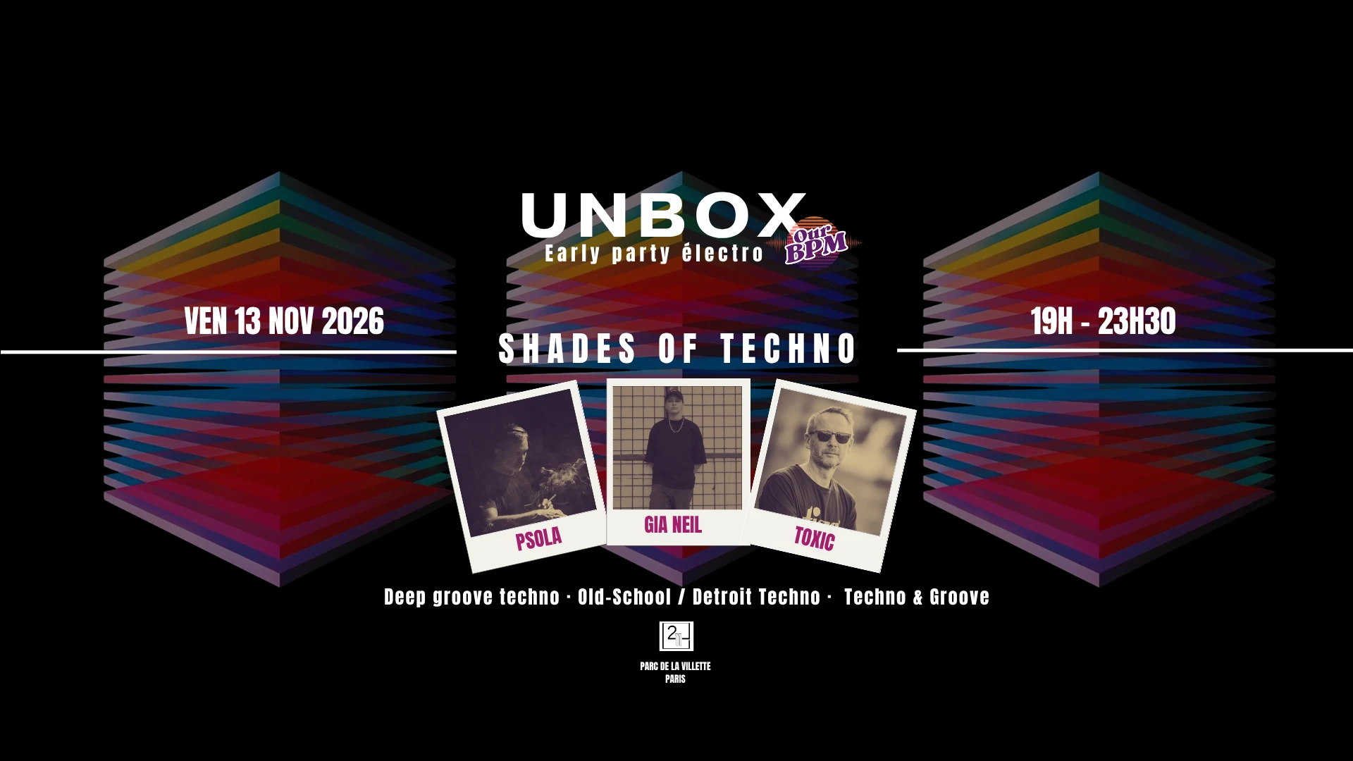 Unbox Early Party #8 · Edition Shades Of Techno