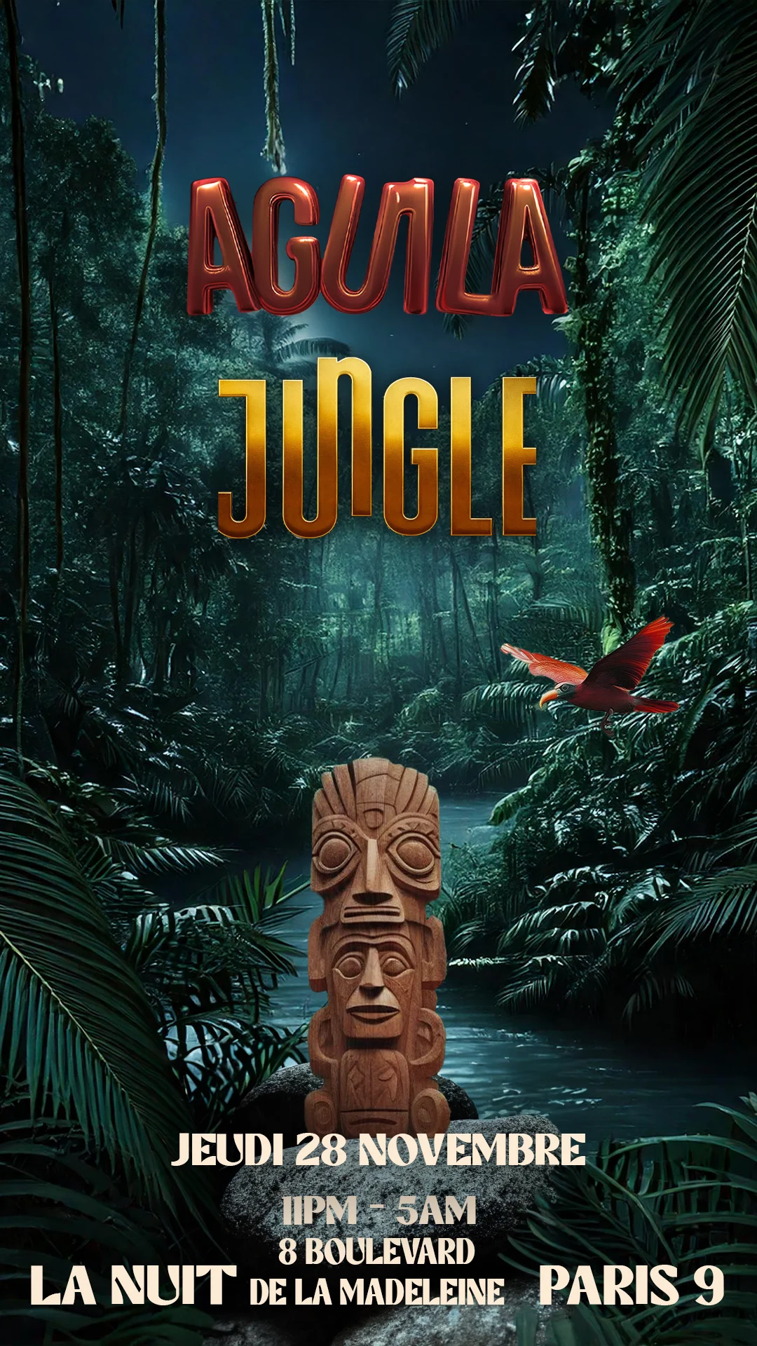 Aguila X Jungle | 5 Dec | @La Nuit