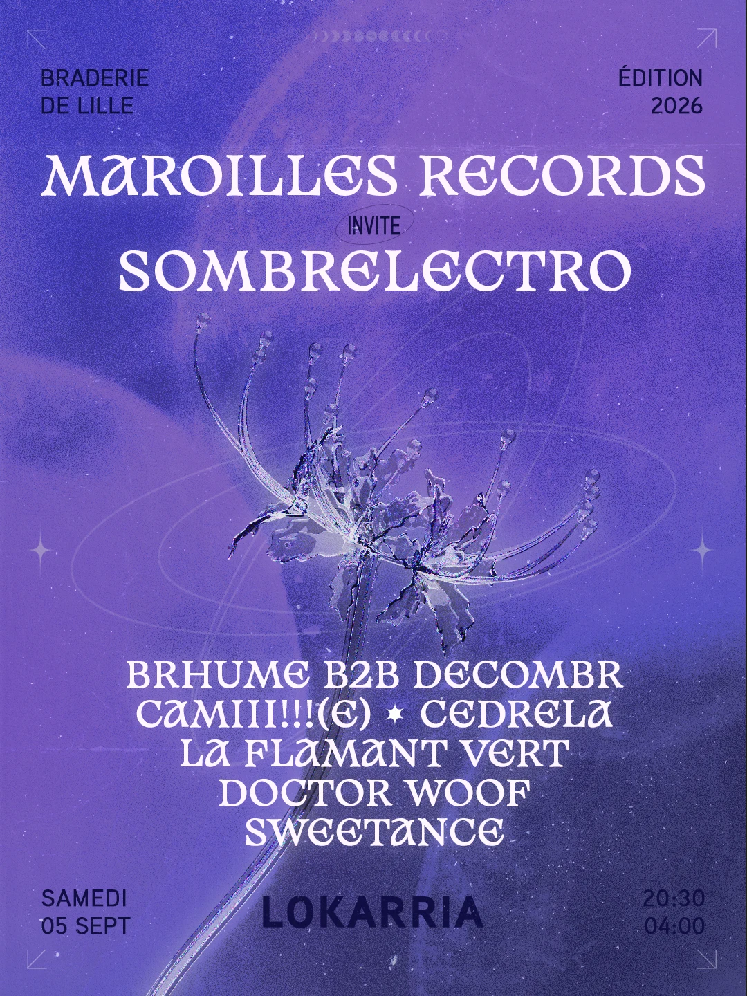 Braderie De Lille - Maroilles Records Invite Sombrelectro