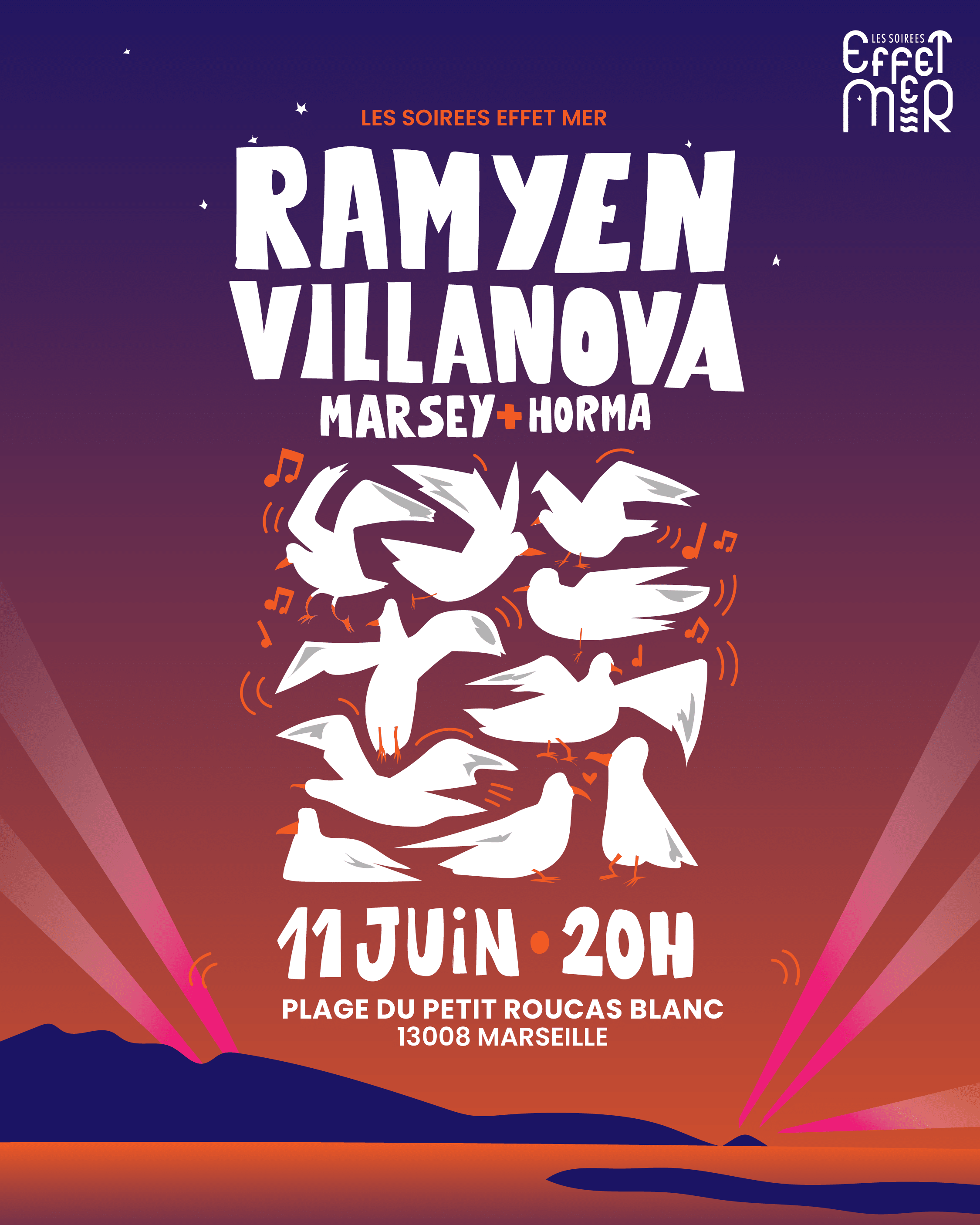 Opening Ete 2026 - Ramyen & Villanova -Plage Du Petit Roucas