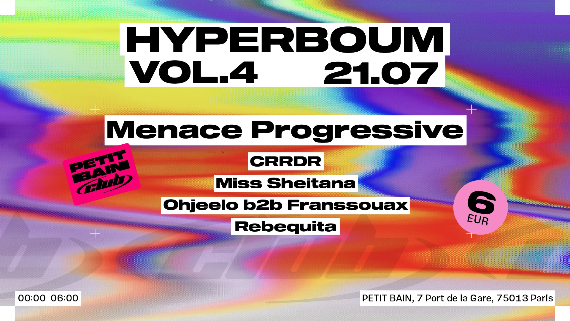 Hyperboum X Menace Progressive