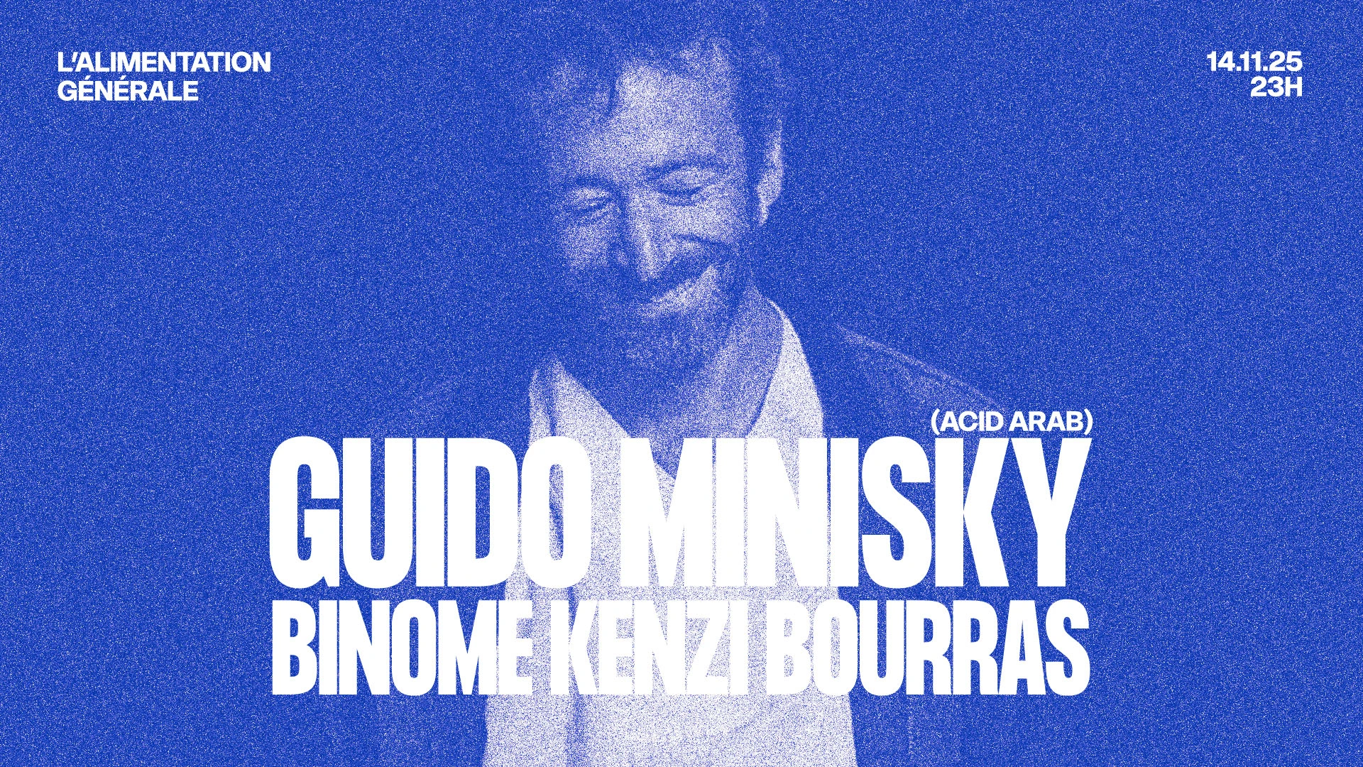Guido Minisky (Acid Arab), Kenzi Bourras, Binôme