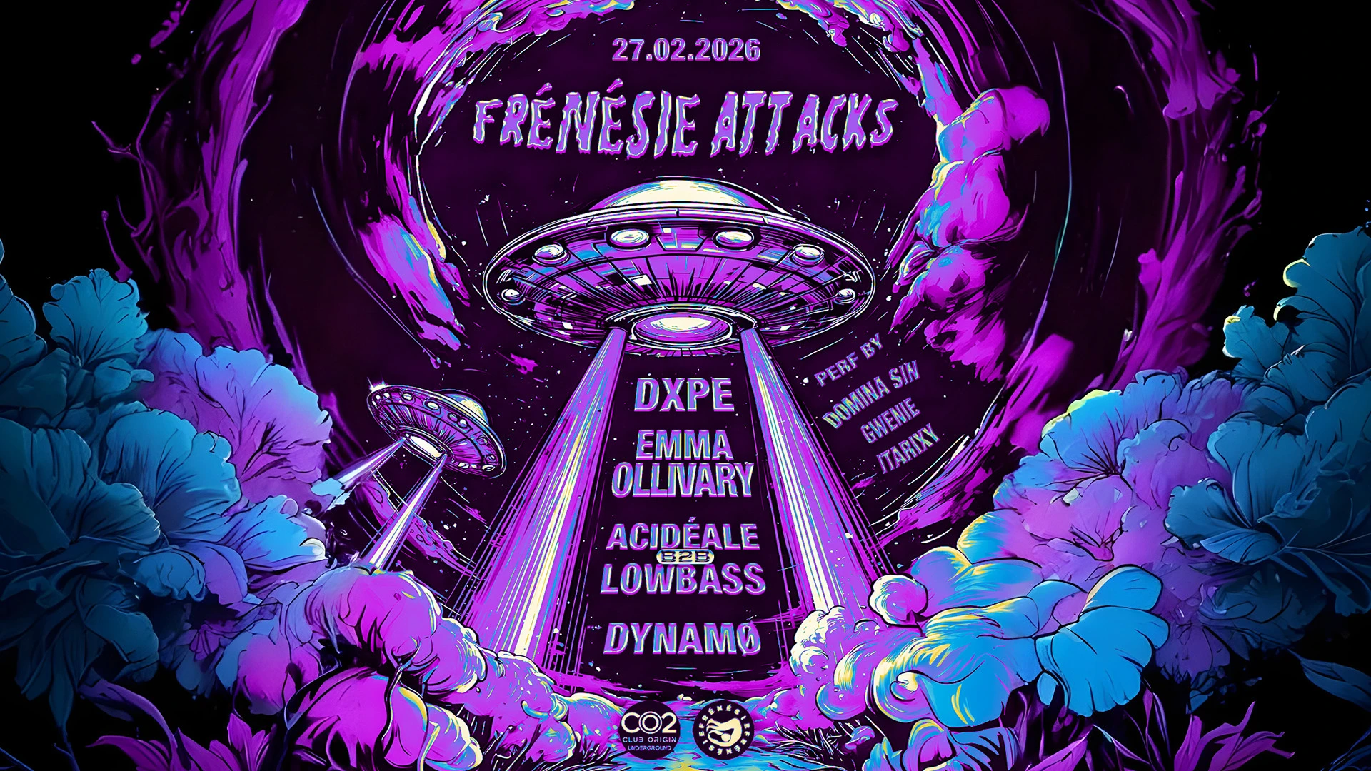 Frénésie Attacks W/ Dxpe, Emma Olivary - Co2