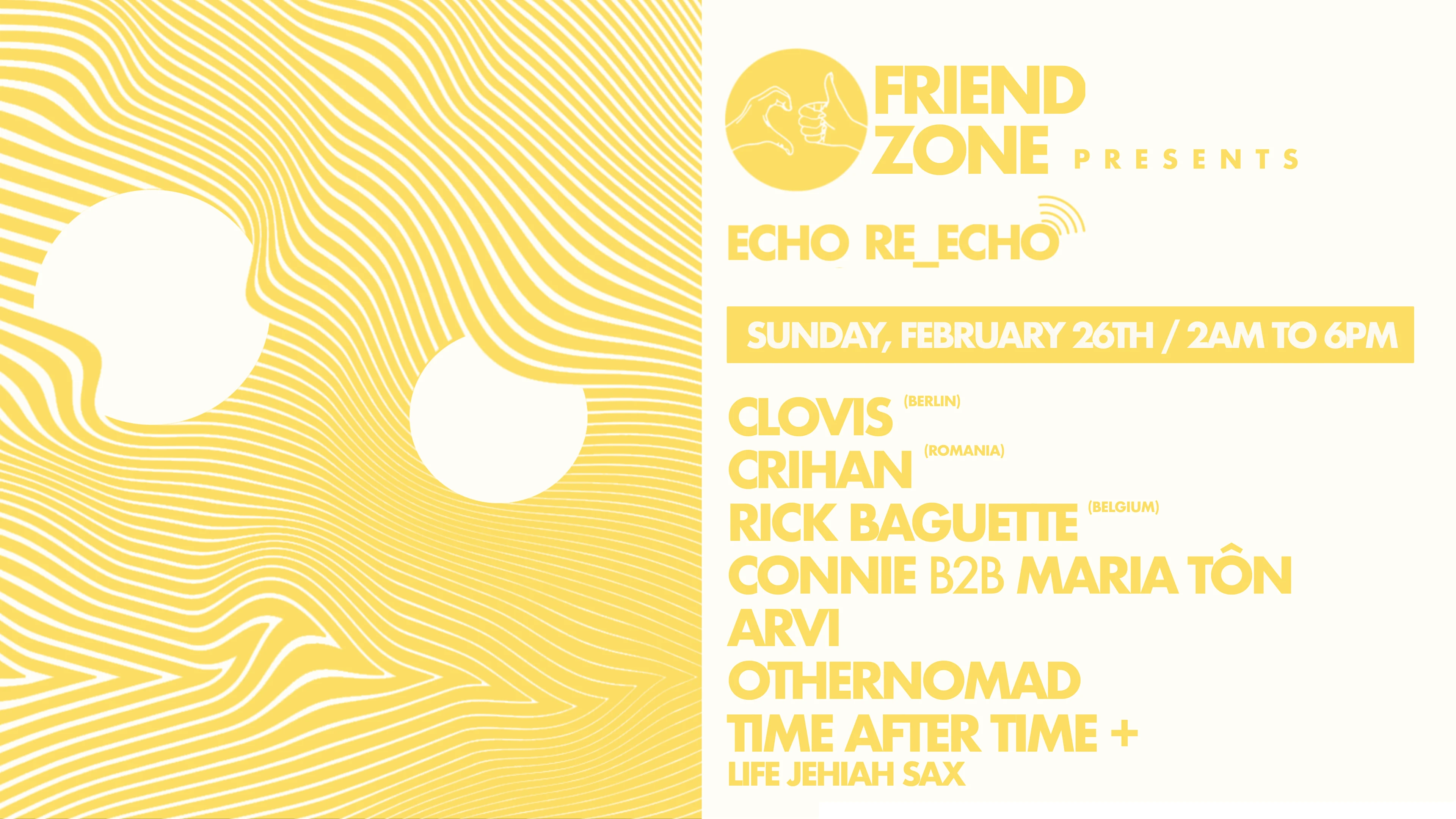 Friendzone Present's Echo Re_Echo 