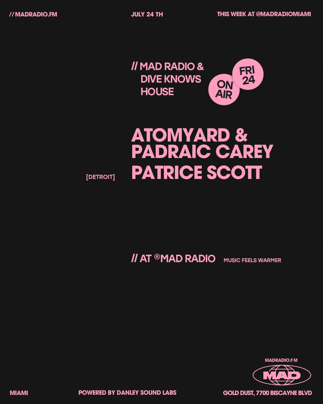 Dive Knows House: Atomyard & Padraic Carey / Patrice Scott