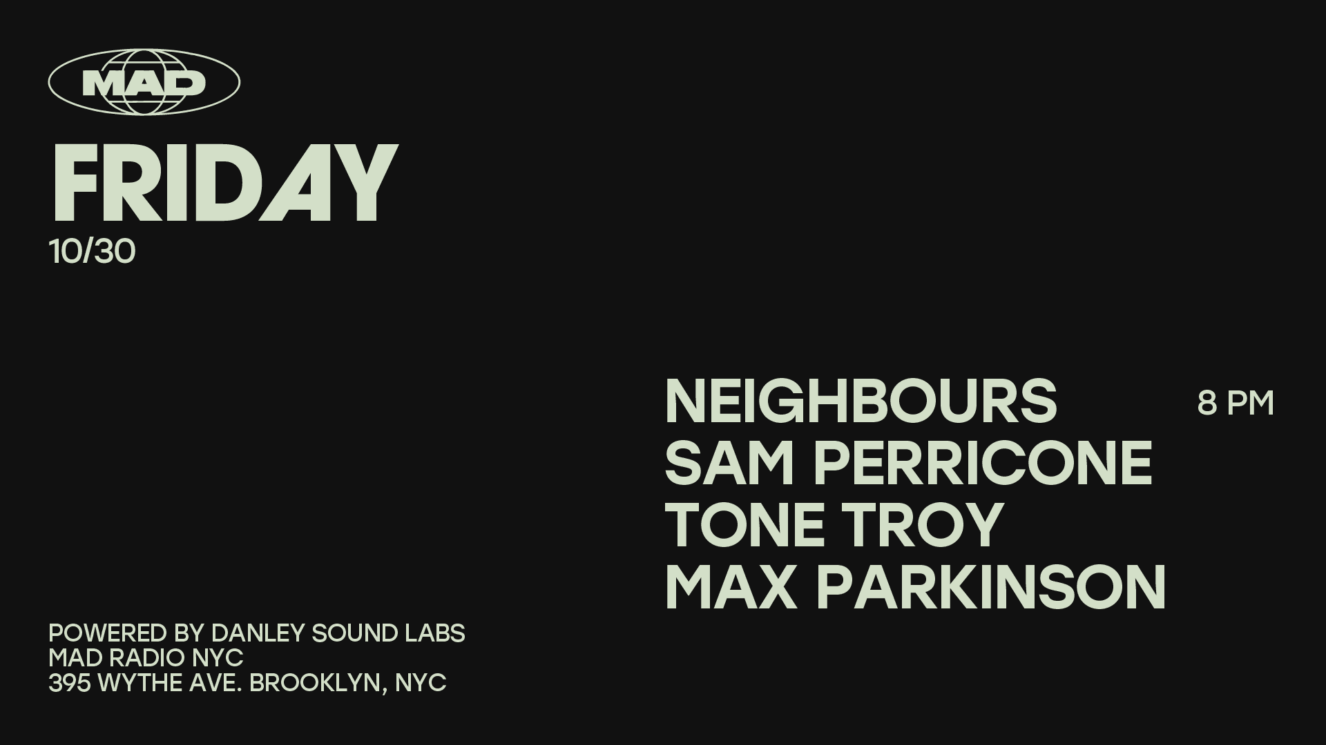 Neighbours / Sam Perricone / Tone Troy / Max Parkinson