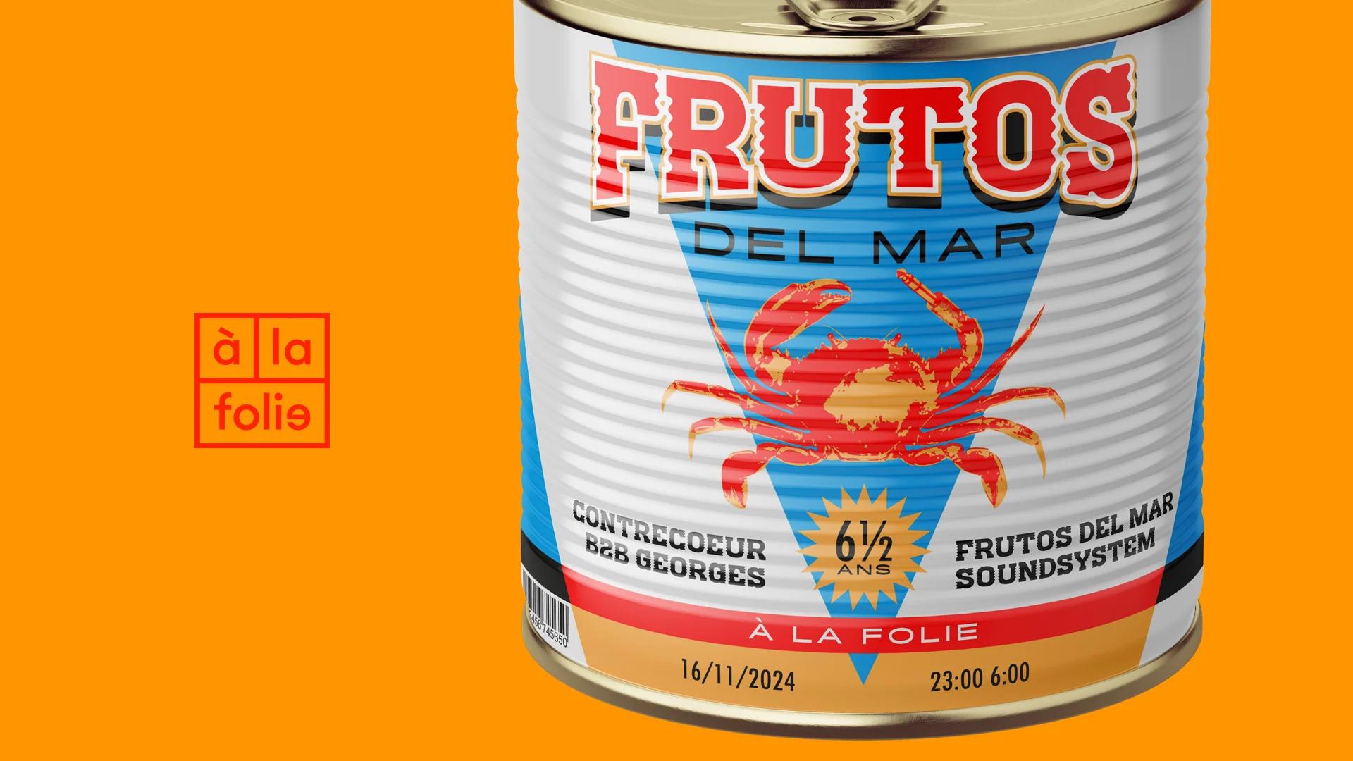 Frutos Del Mar Invite Contrecœur & Georges 🎂