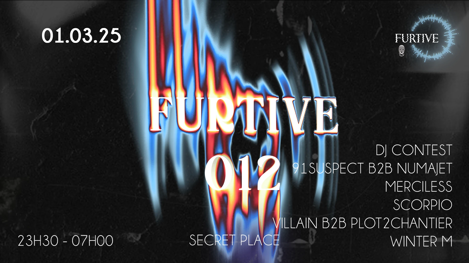 [Sold Out] Furtive 012 - Sauvage