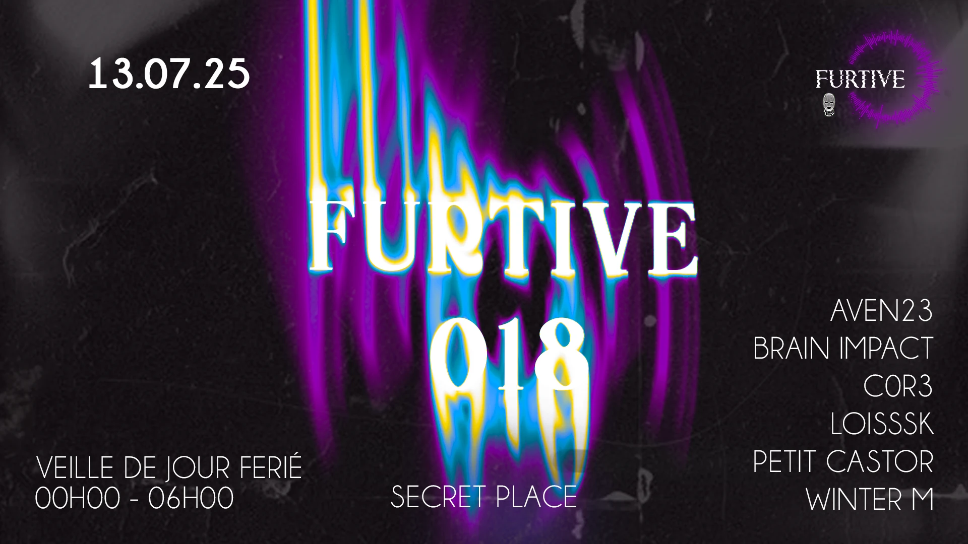 [Sold Out] Furtive 018 - Sauvage