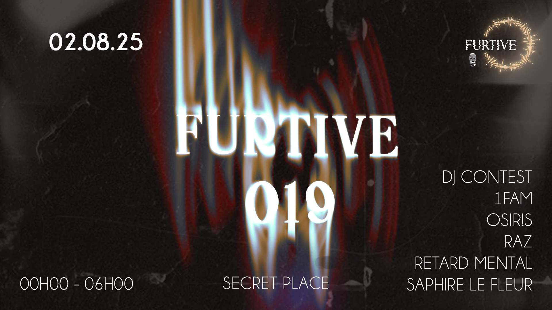 [Sold Out] Furtive 019 - Sauvage