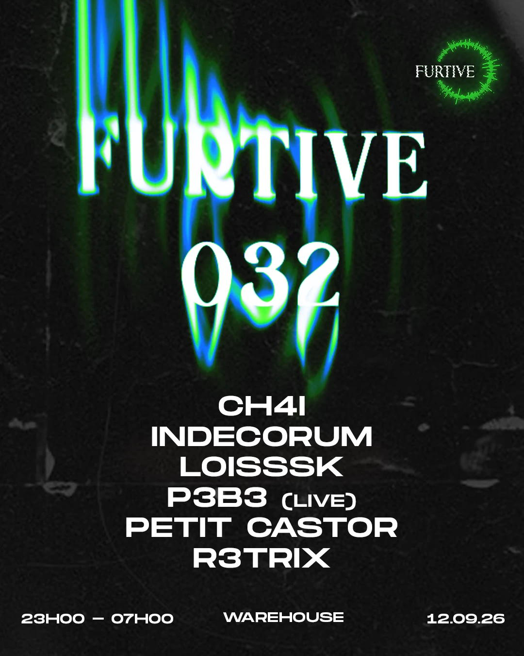 [Sold Out] Furtive 32 - Warehouse