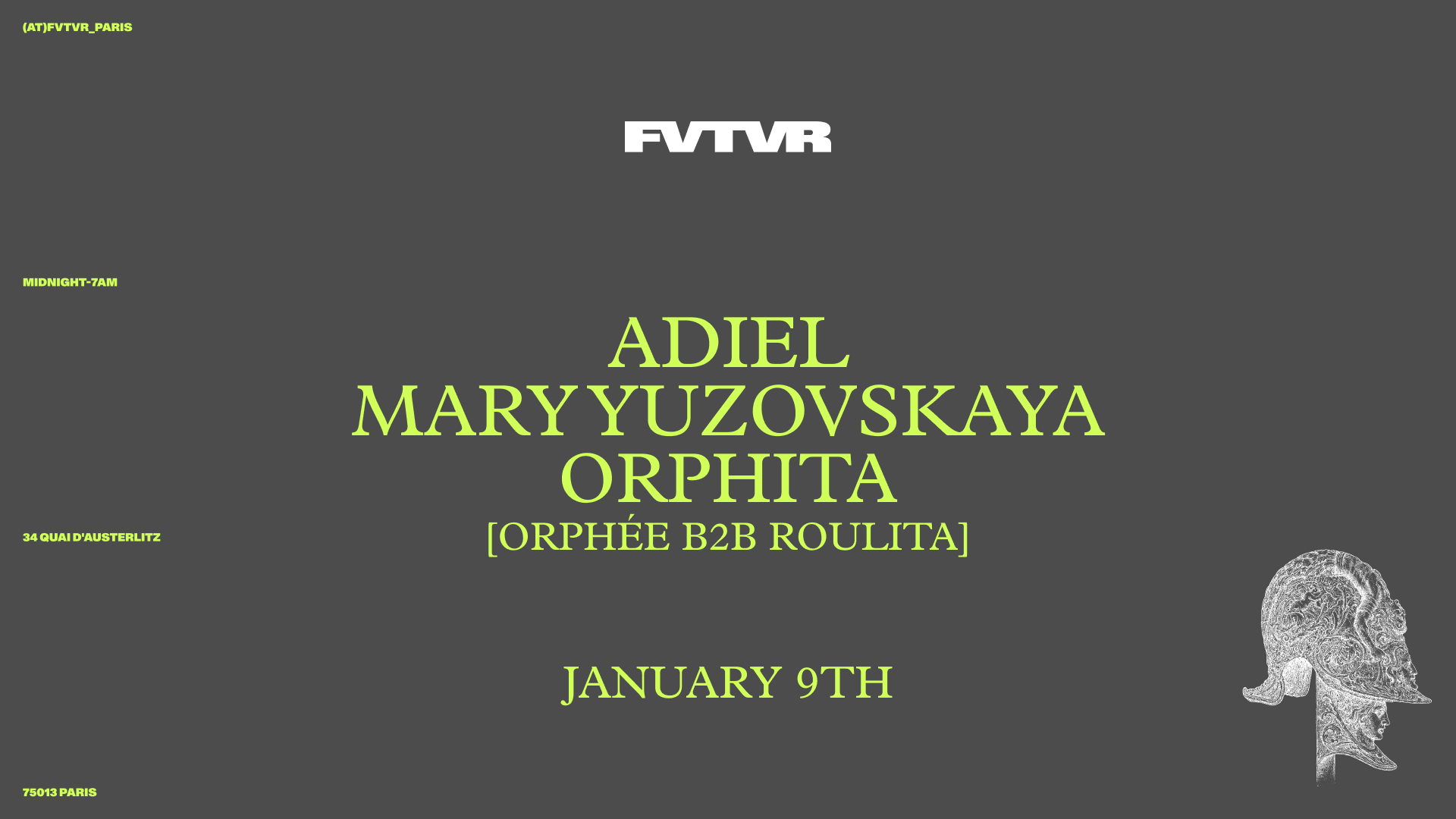 Adiel, Mary Yuzovskaya, Orphita