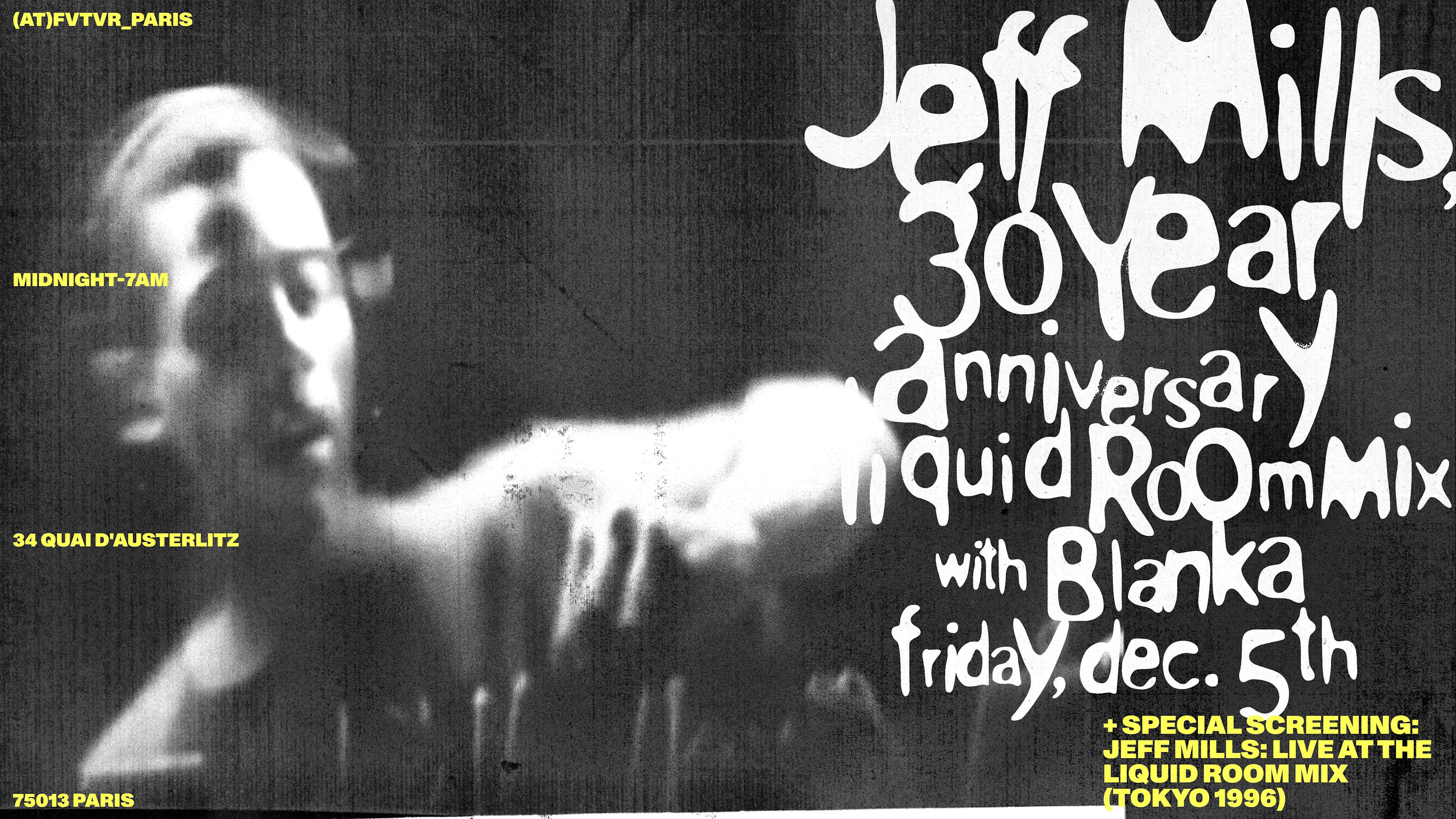 Jeff Mills, Blanka: 30 Year Anniversary Liquid Room MIX