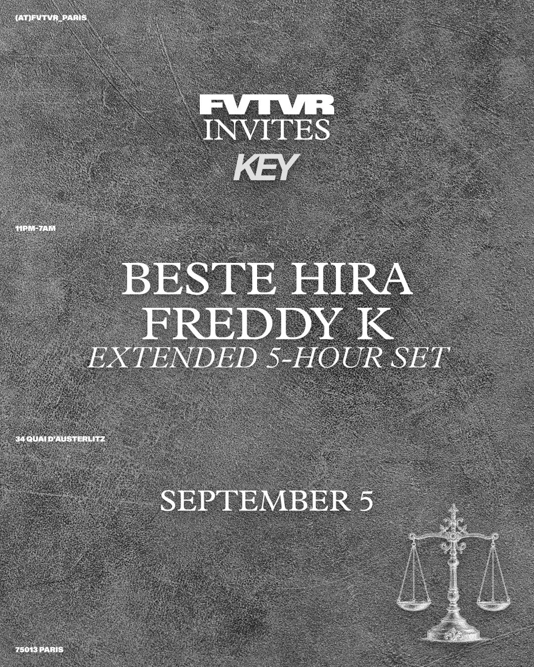 Freddy K (Extended Set), Beste Hira