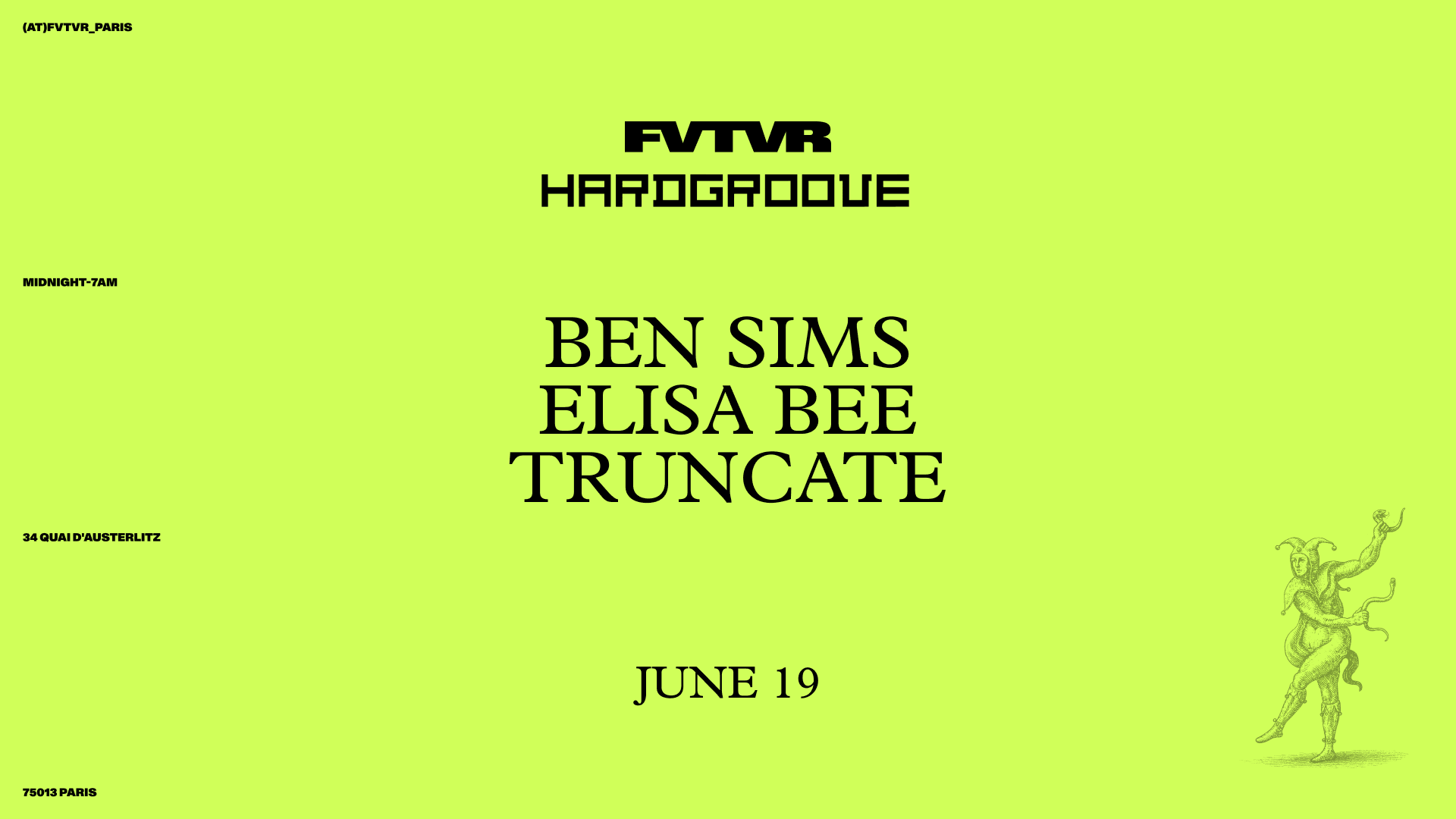 Hardgroove: Ben Sims, Elisa Bee, Truncate