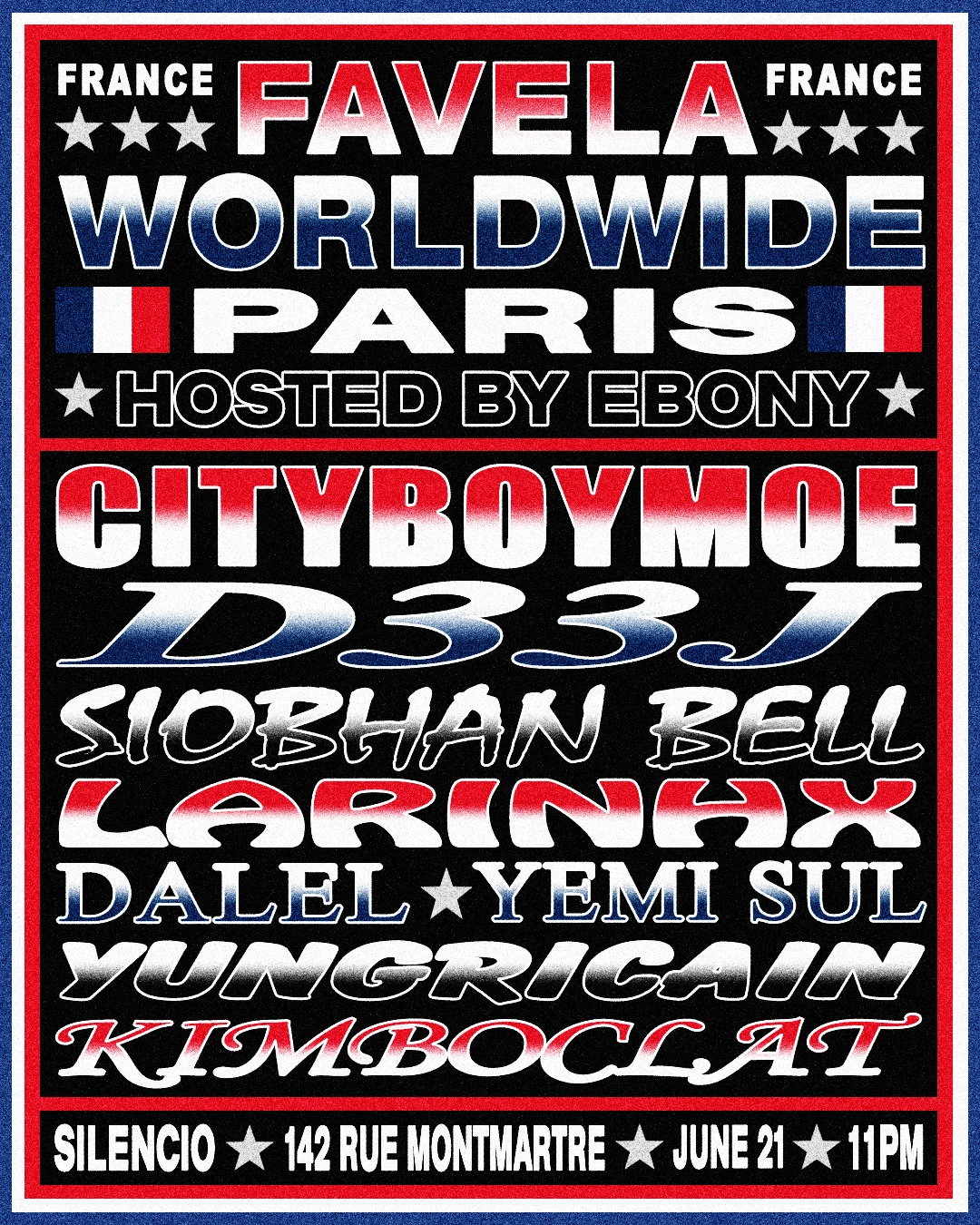 Favela Worldwide: Cityboymoe, D33j, Hosted By Ebony