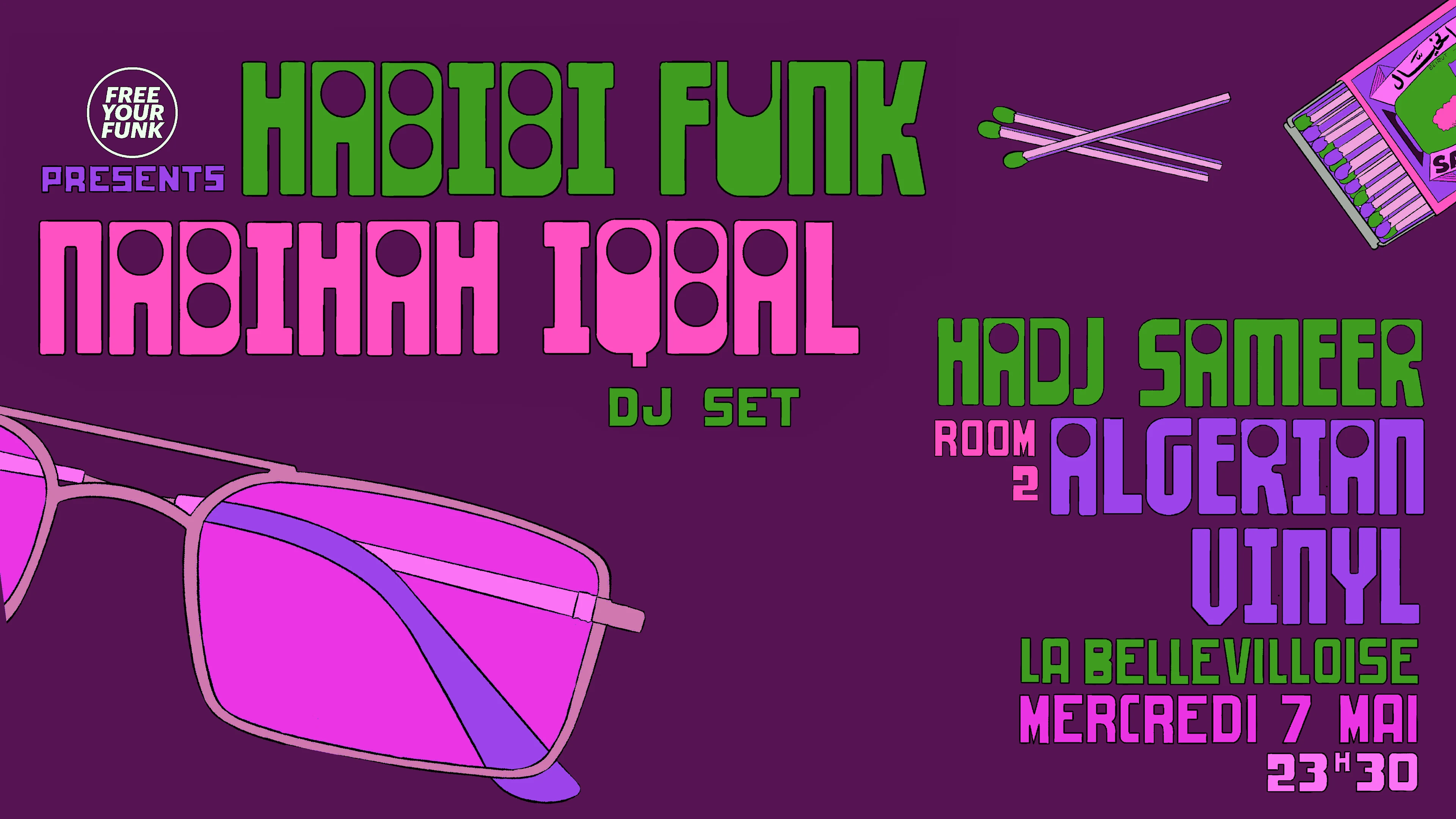 Free Your Funk : Habibi Funk, Nabihah Iqbal & Friends