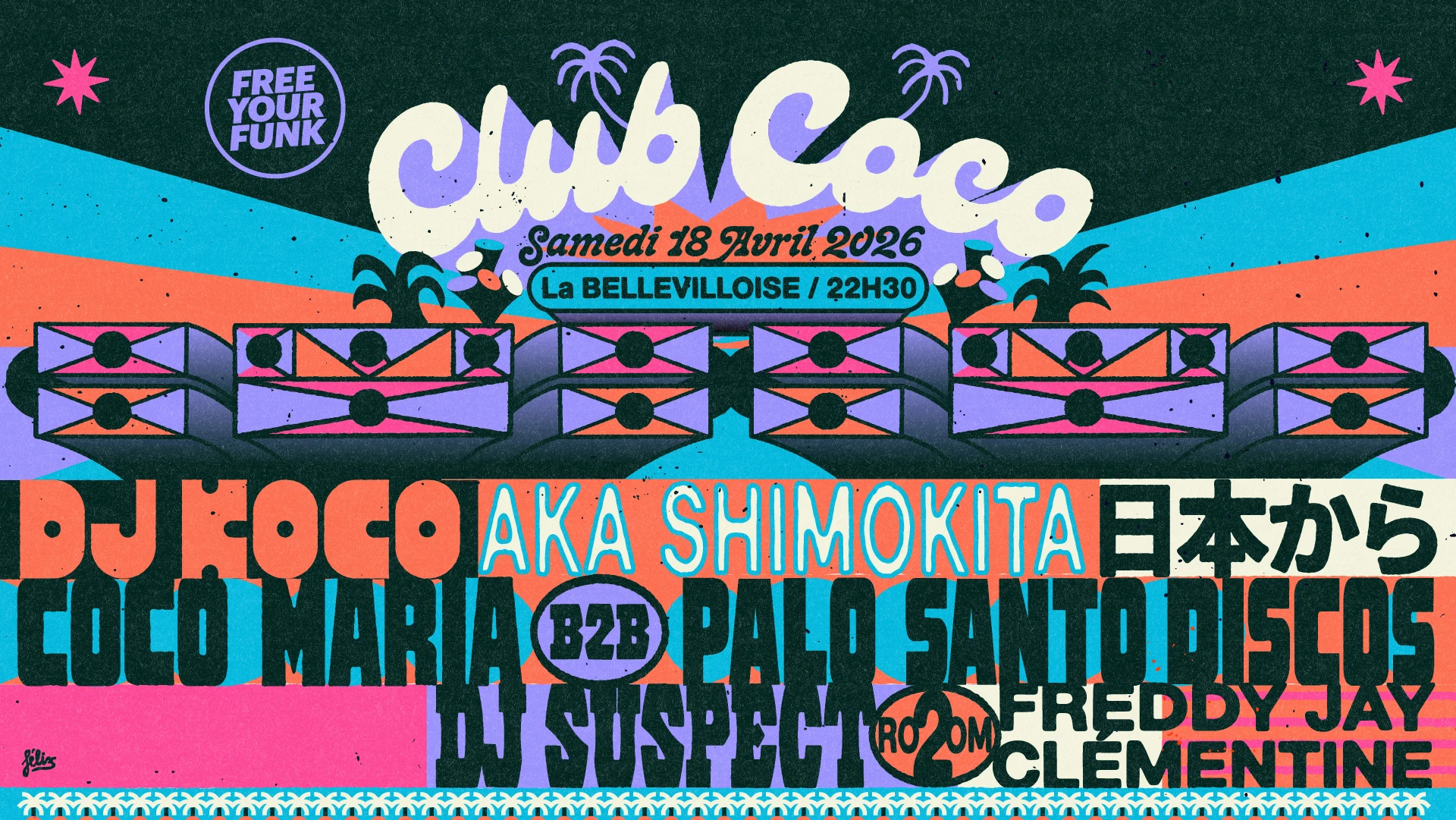 Club Coco : Dj Koco Aka Shimokita, Coco Maria And More